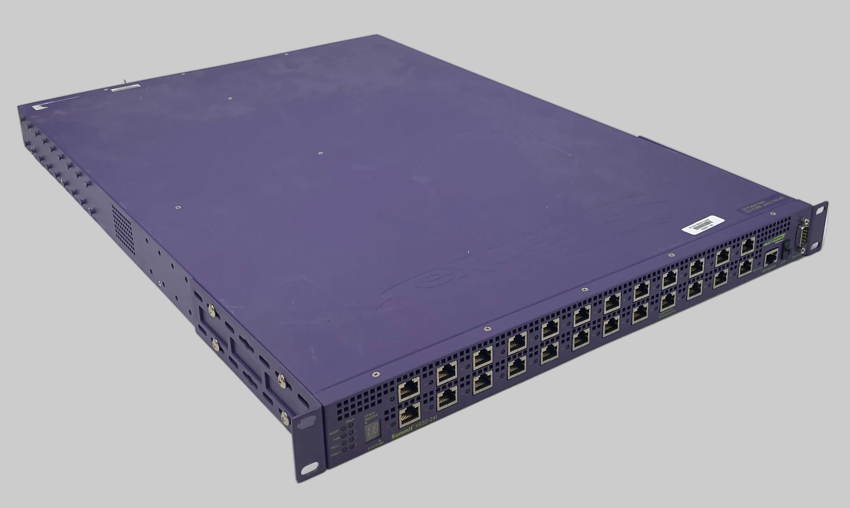 Extreme Networks Summit X650-24t 24-Port 10GbE Switch Front View