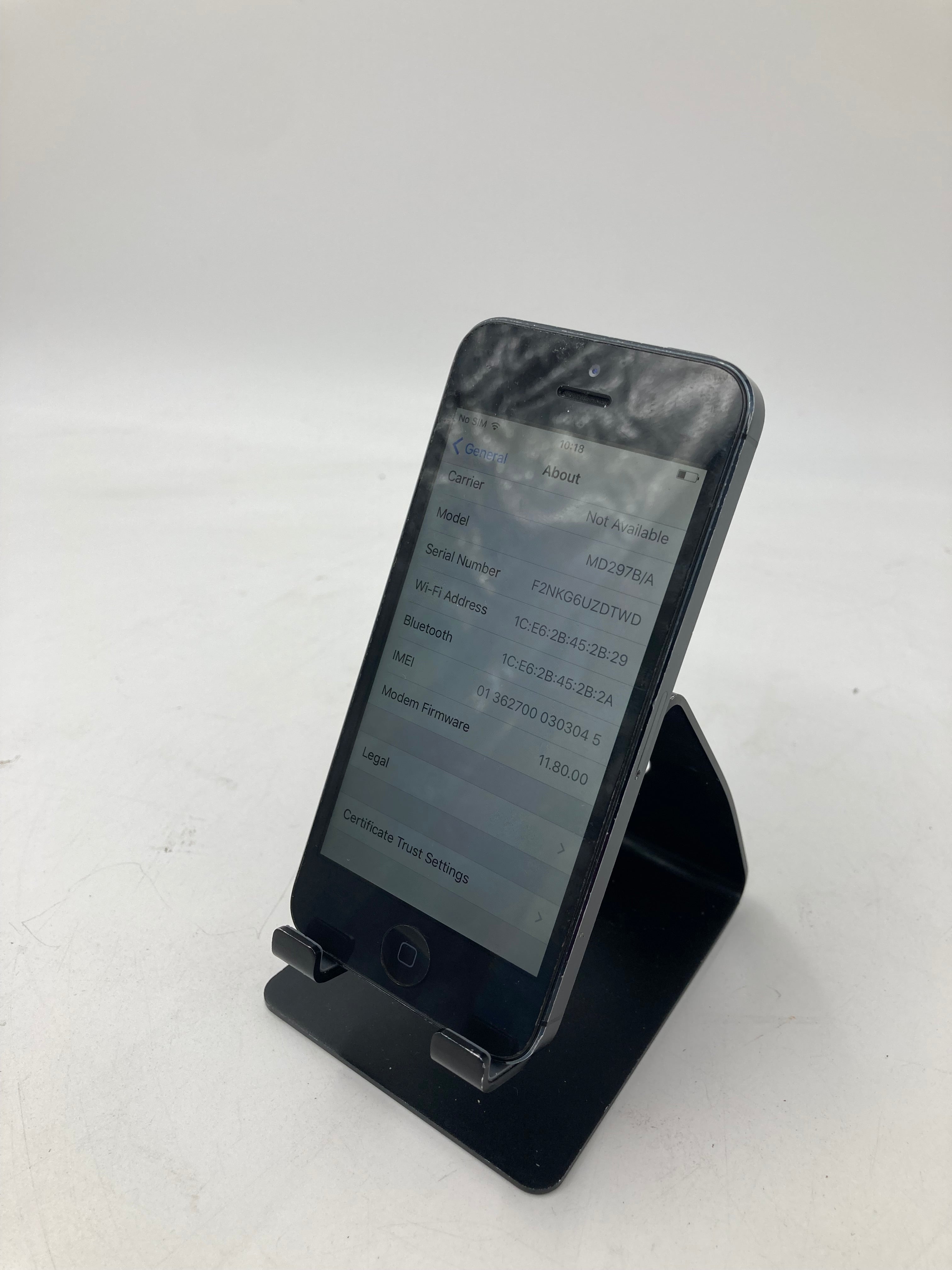 Batch 6x Apple iPhone A1457 A1429 16GB Black Silver
