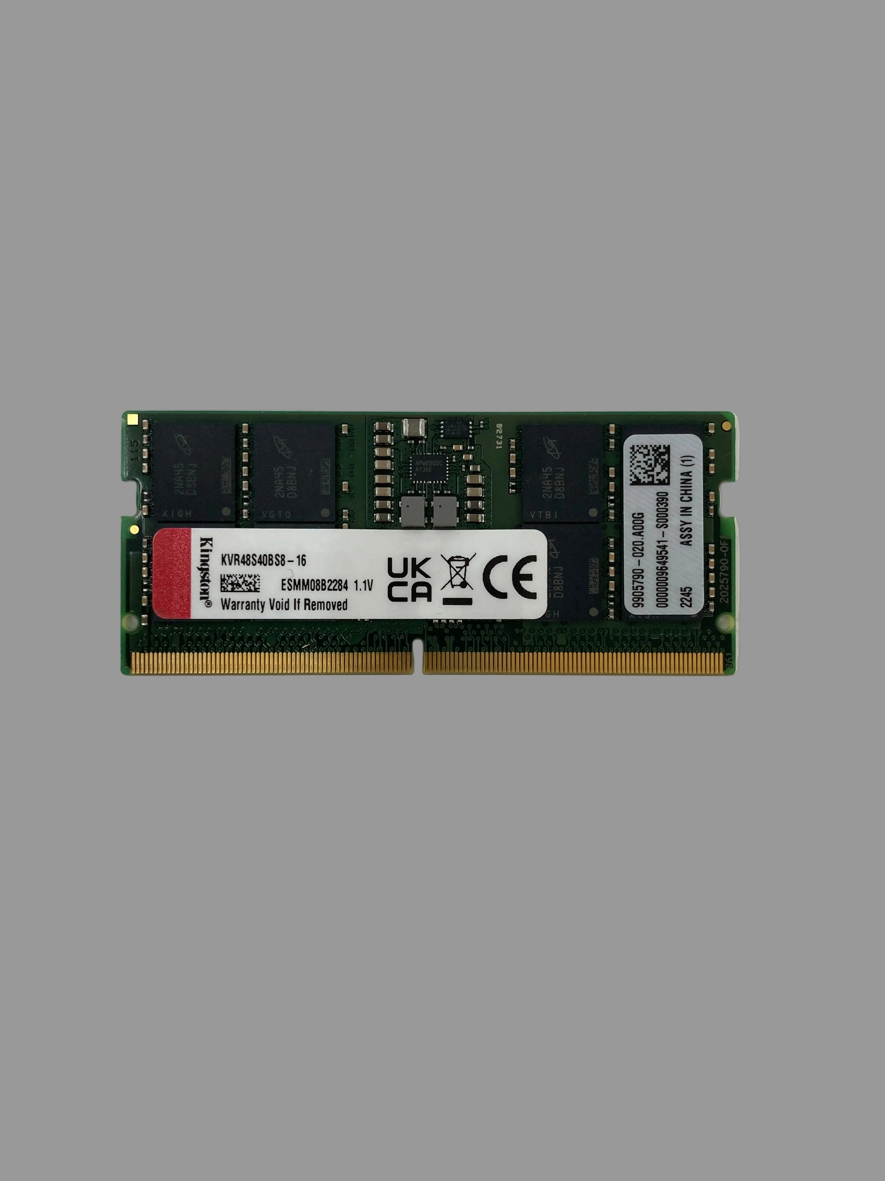 Laptop Memory DDR5 RAM 1x 8GB 2x 16GB SODIMM - Mixed Models