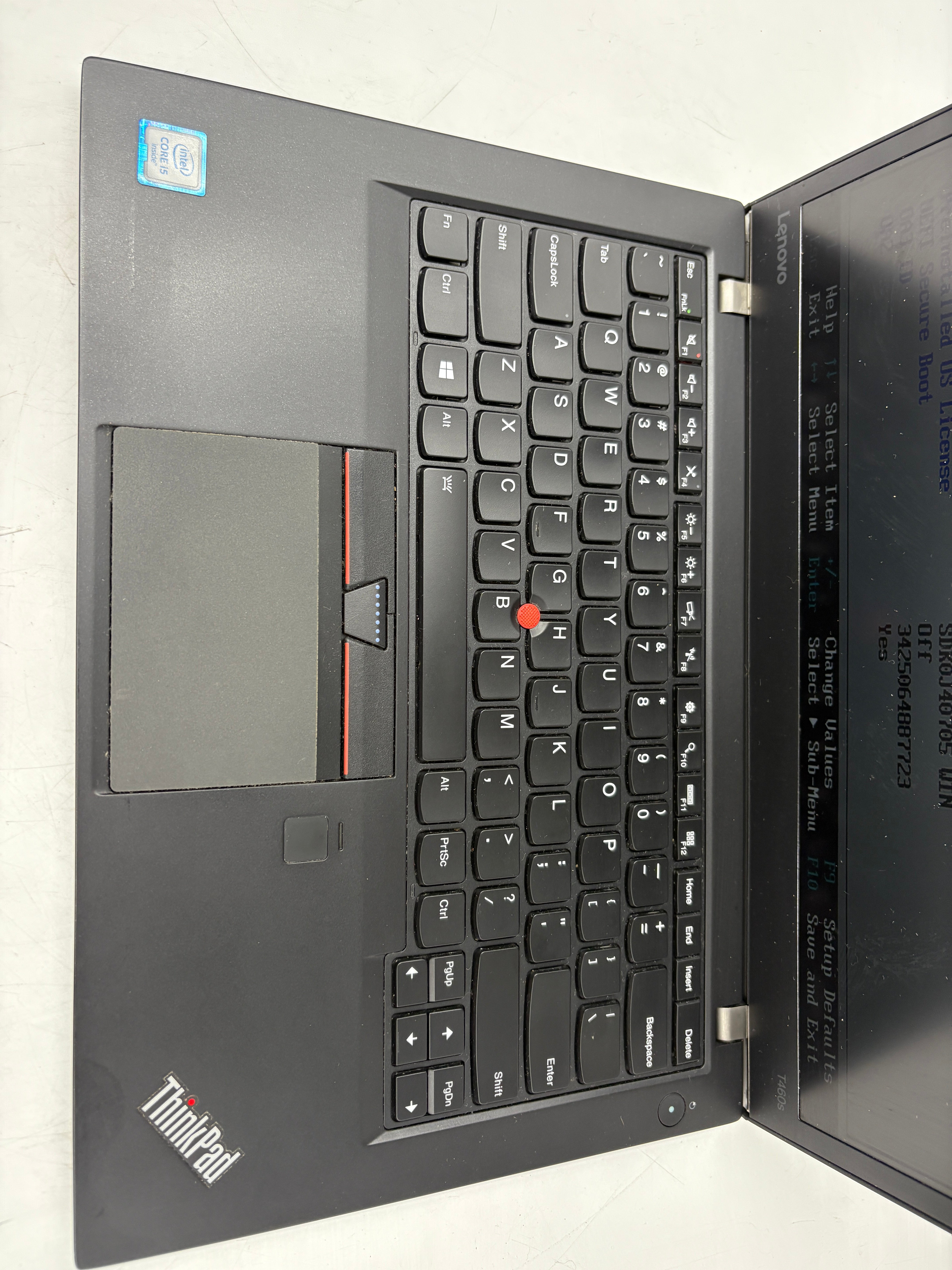 Lenovo Laptop ThinkPad T460s 14" Screen i5 6th Gen 20GB RAM NO SSD NO OS