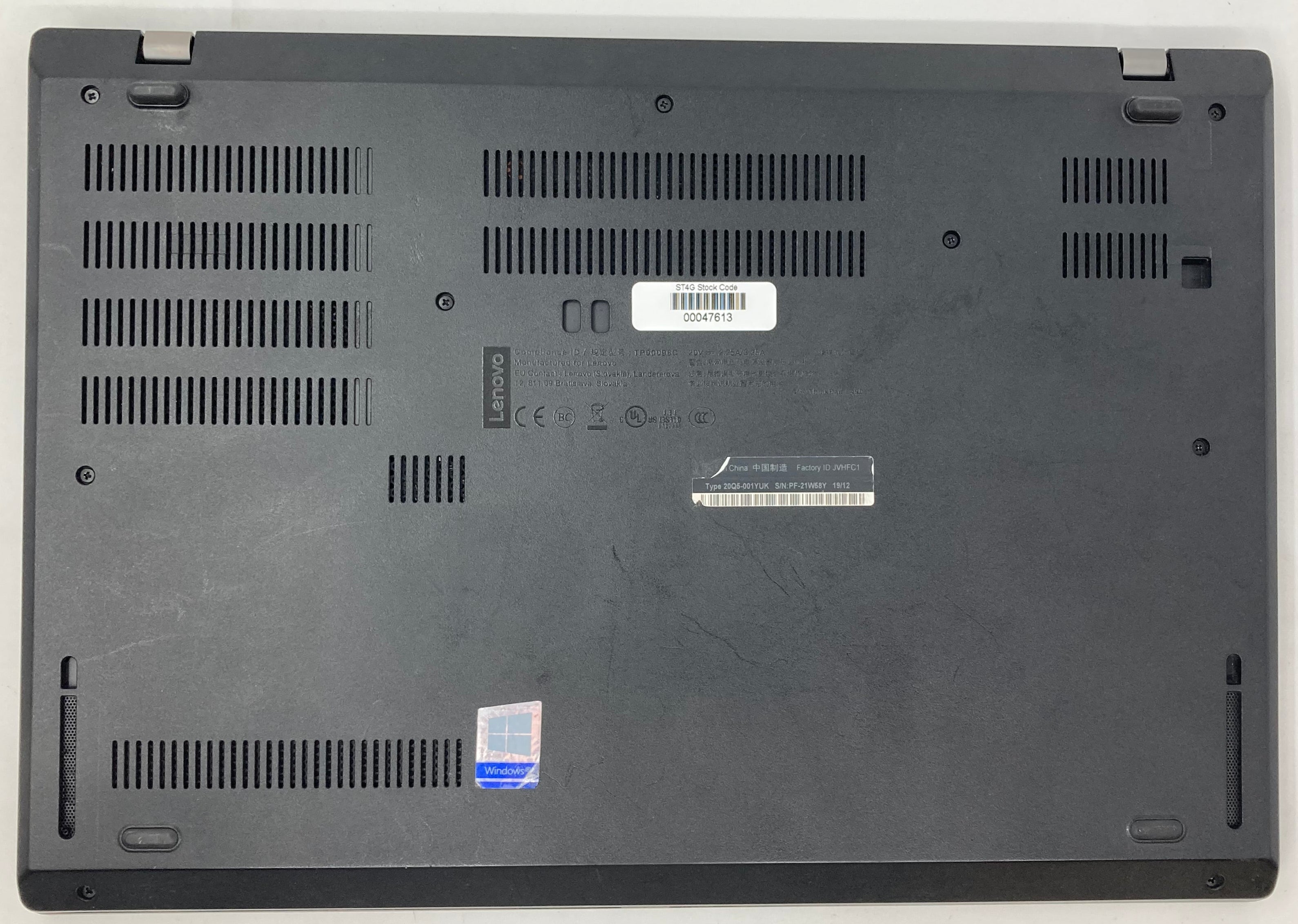 Lenovo Laptop ThinkPad L490 14" i5 8th Gen 16GB RAM 256GB SSD W11 #6