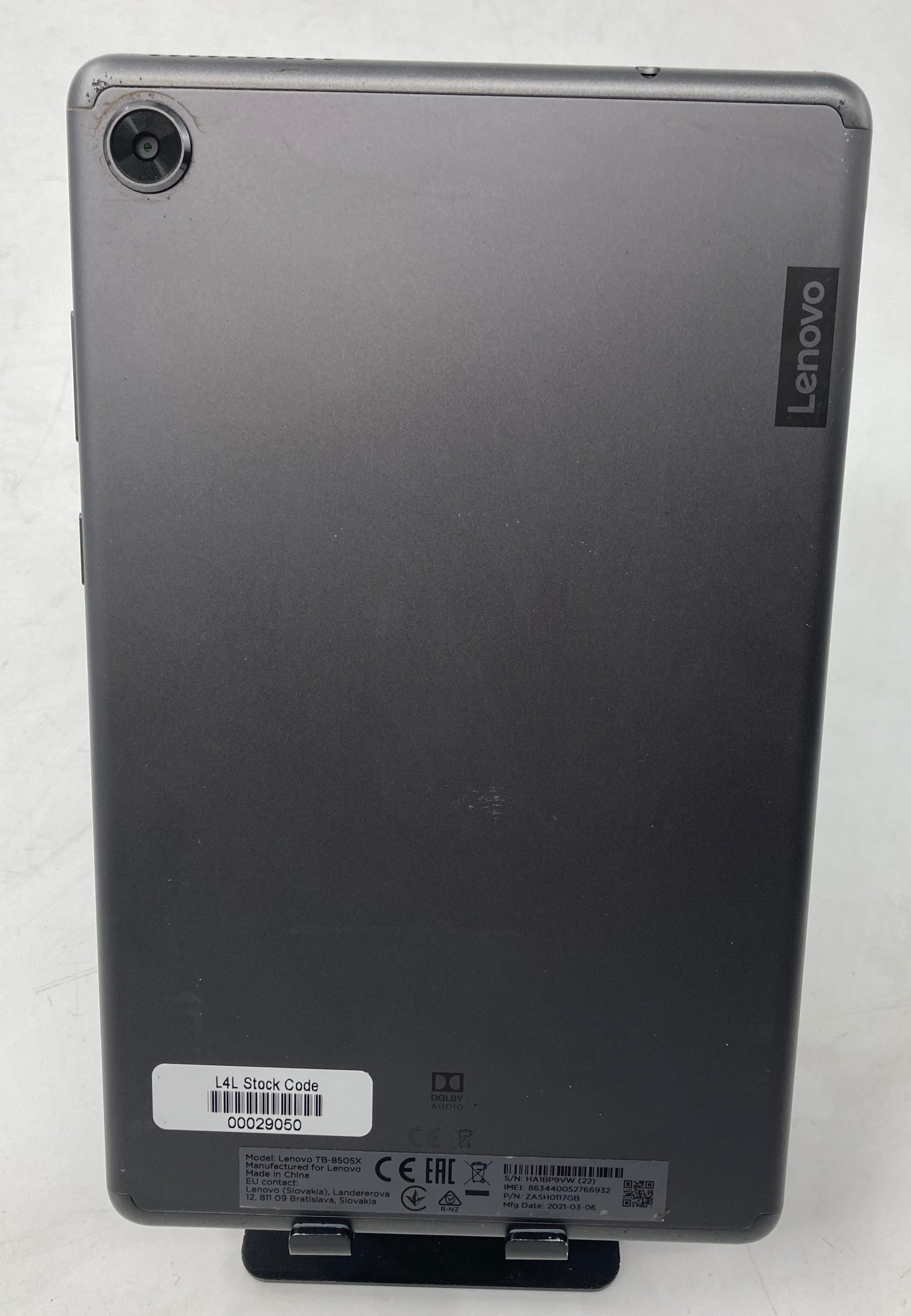 Lenovo Tablet TB-8505X 8" 32GB Grey