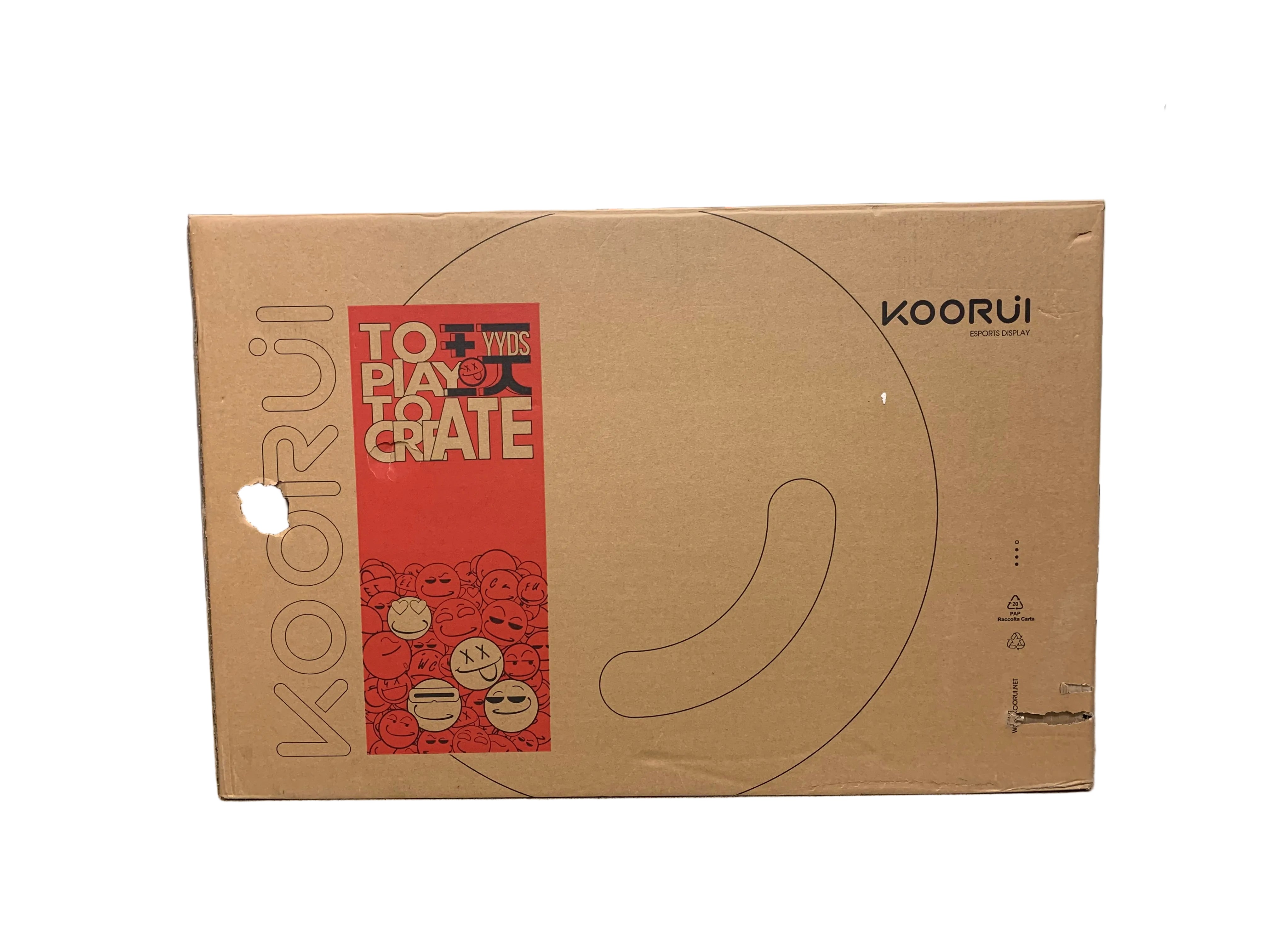 KOORUI 27N1A Flat Monitor | 27" FHD | 75Hz Refresh Rate | VGA HDMI | Brand New