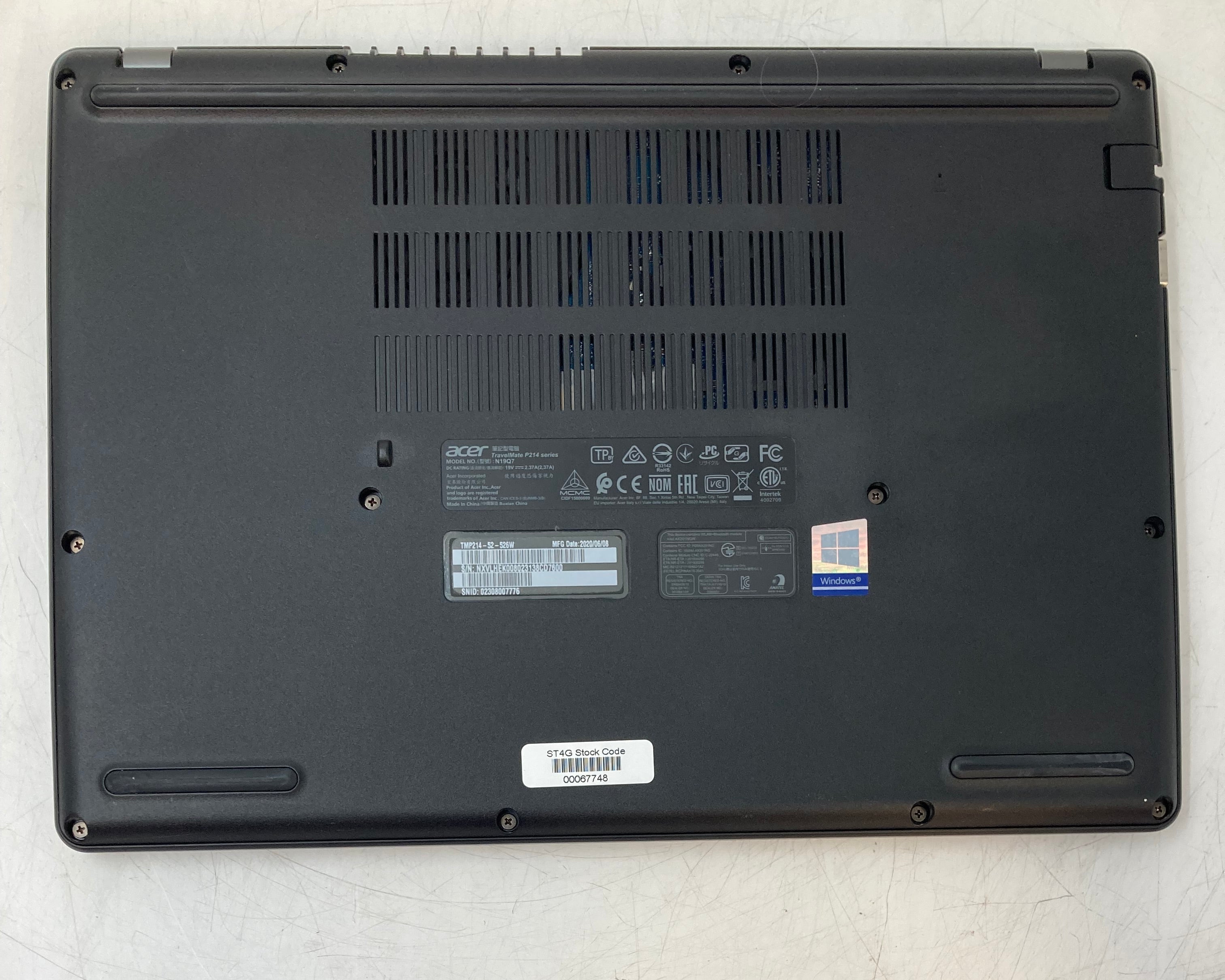 Acer TravelMate P214-52 | 14" FHD | i5 10th Gen | 8GB RAM | 256GB SSD | W11 Pro