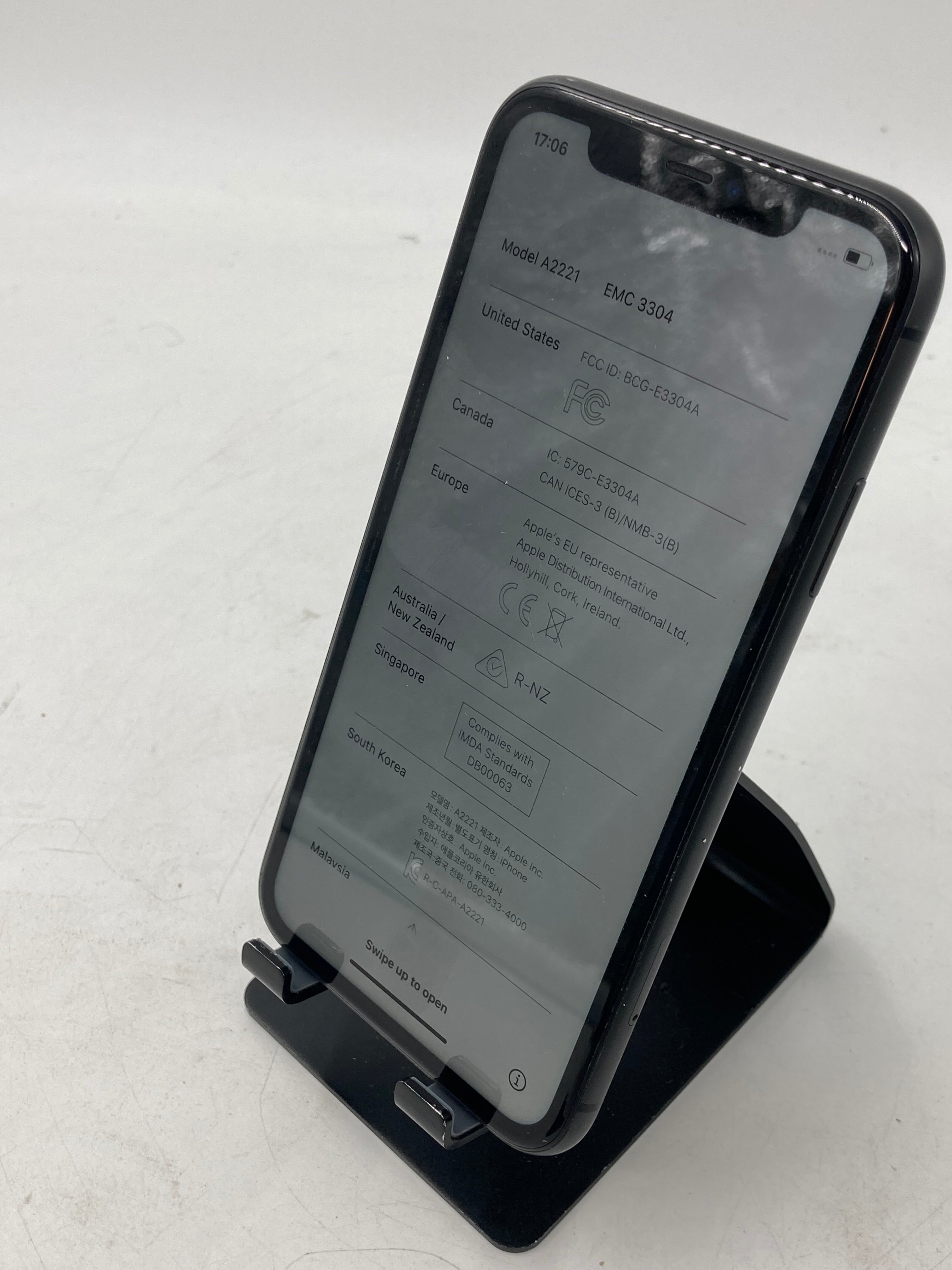 Apple iPhone 11 12 A2221 A2403 64GB Black Lot of 4