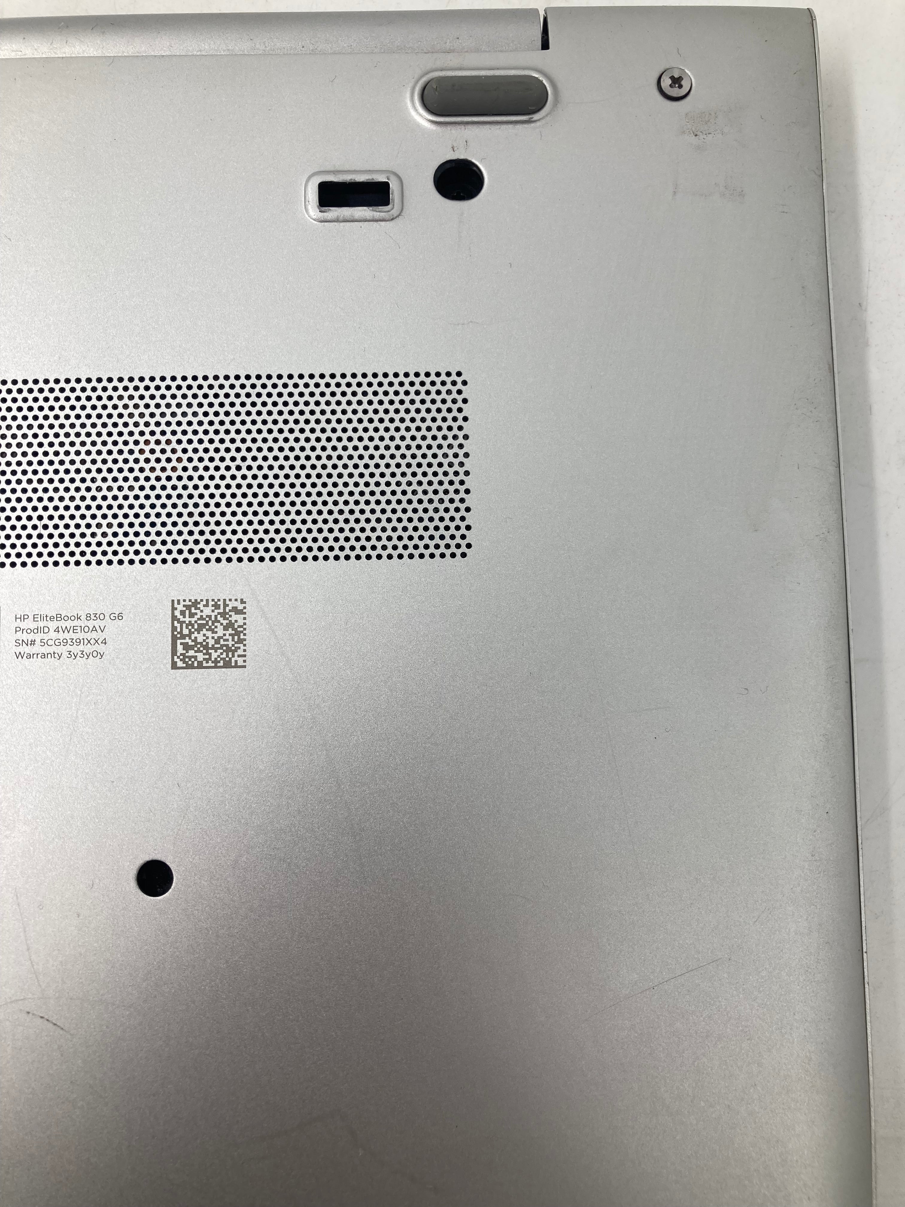 HP EliteBook 830 G6 13" Screen i5 8th Gen No RAM No SSD No OS *Spares*