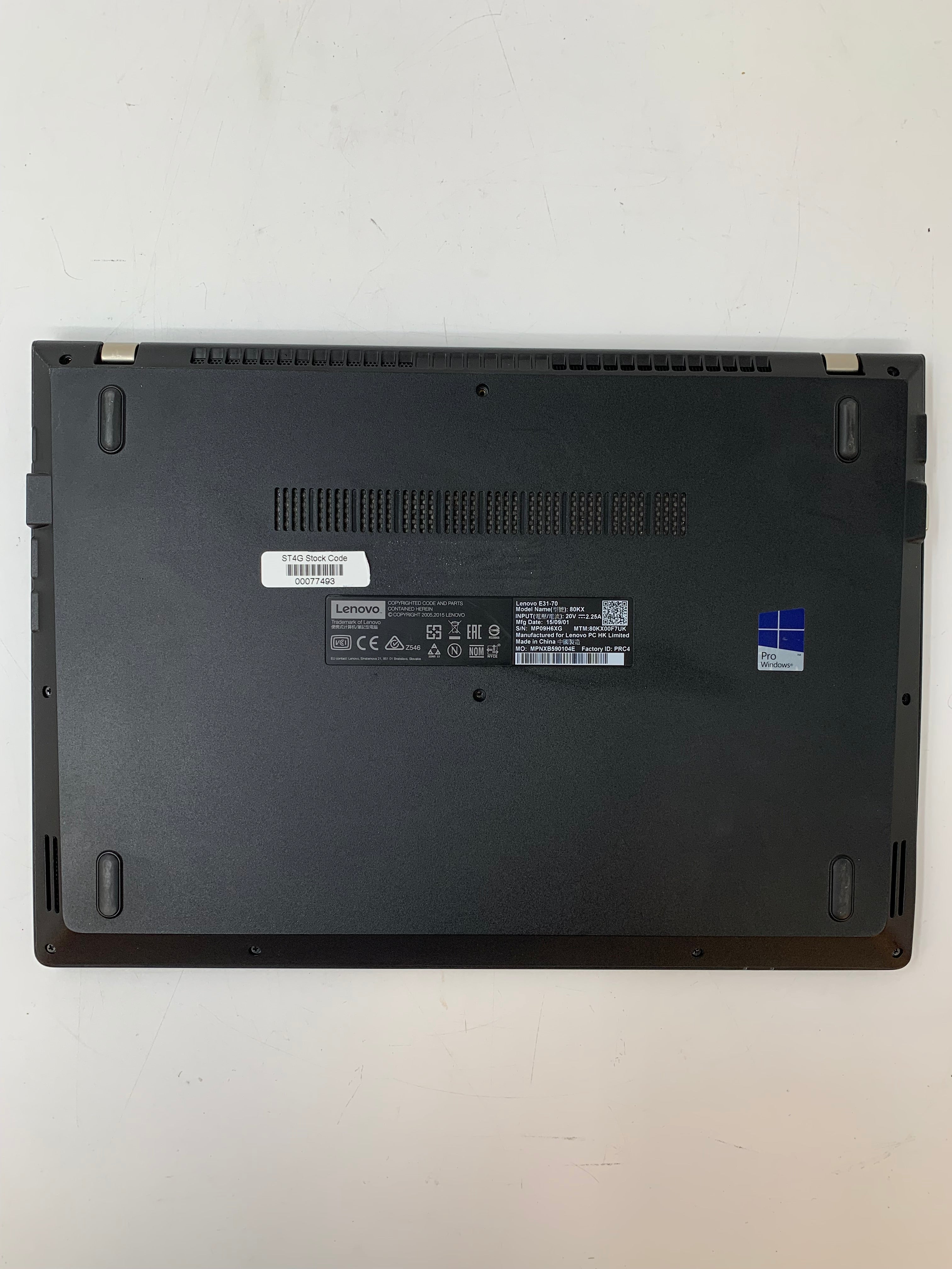 Lenovo E31-70 | 13.3" HD | i5 5th Gen | 4GB RAM | 240GB SSD | W10 Pro