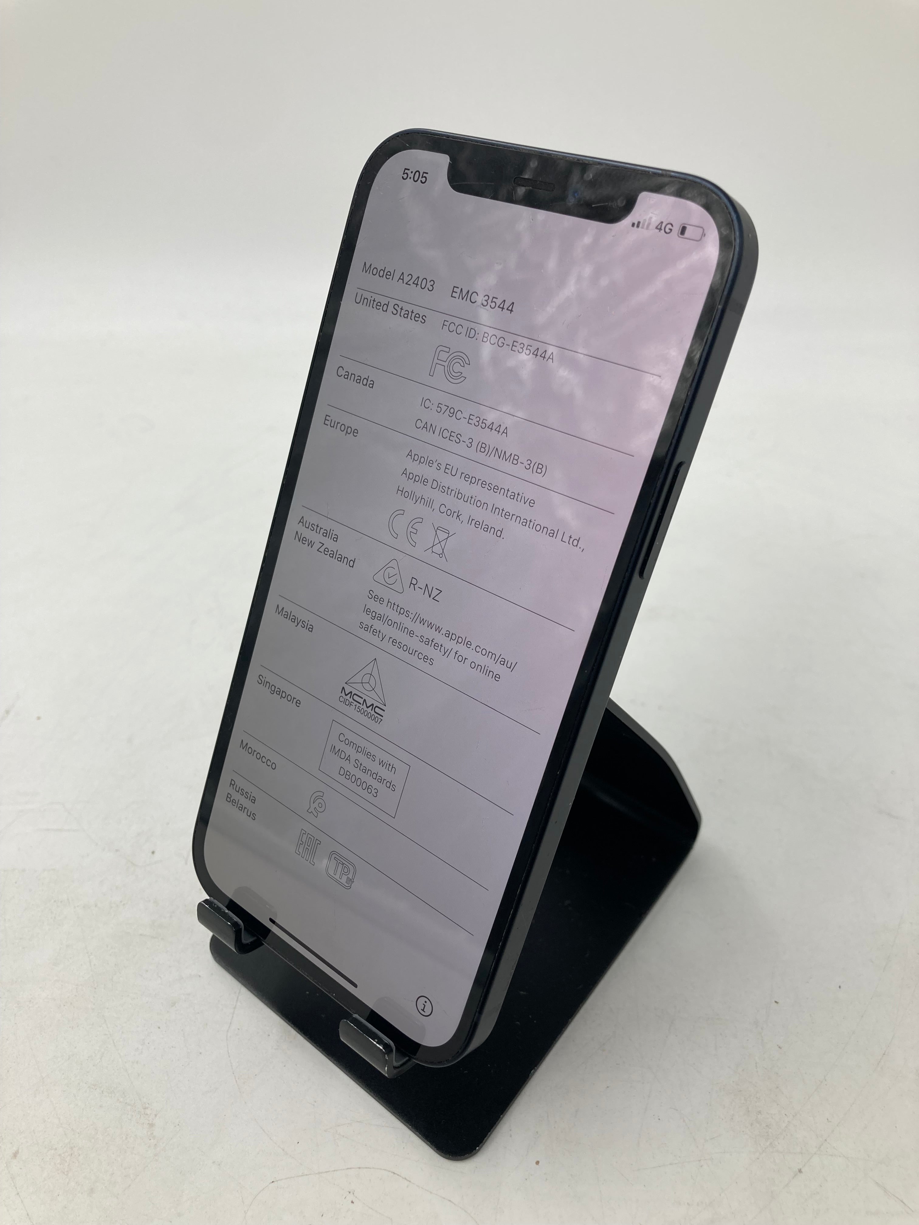 Apple iPhone 11 12 A2221 A2403 64GB Black Lot of 4