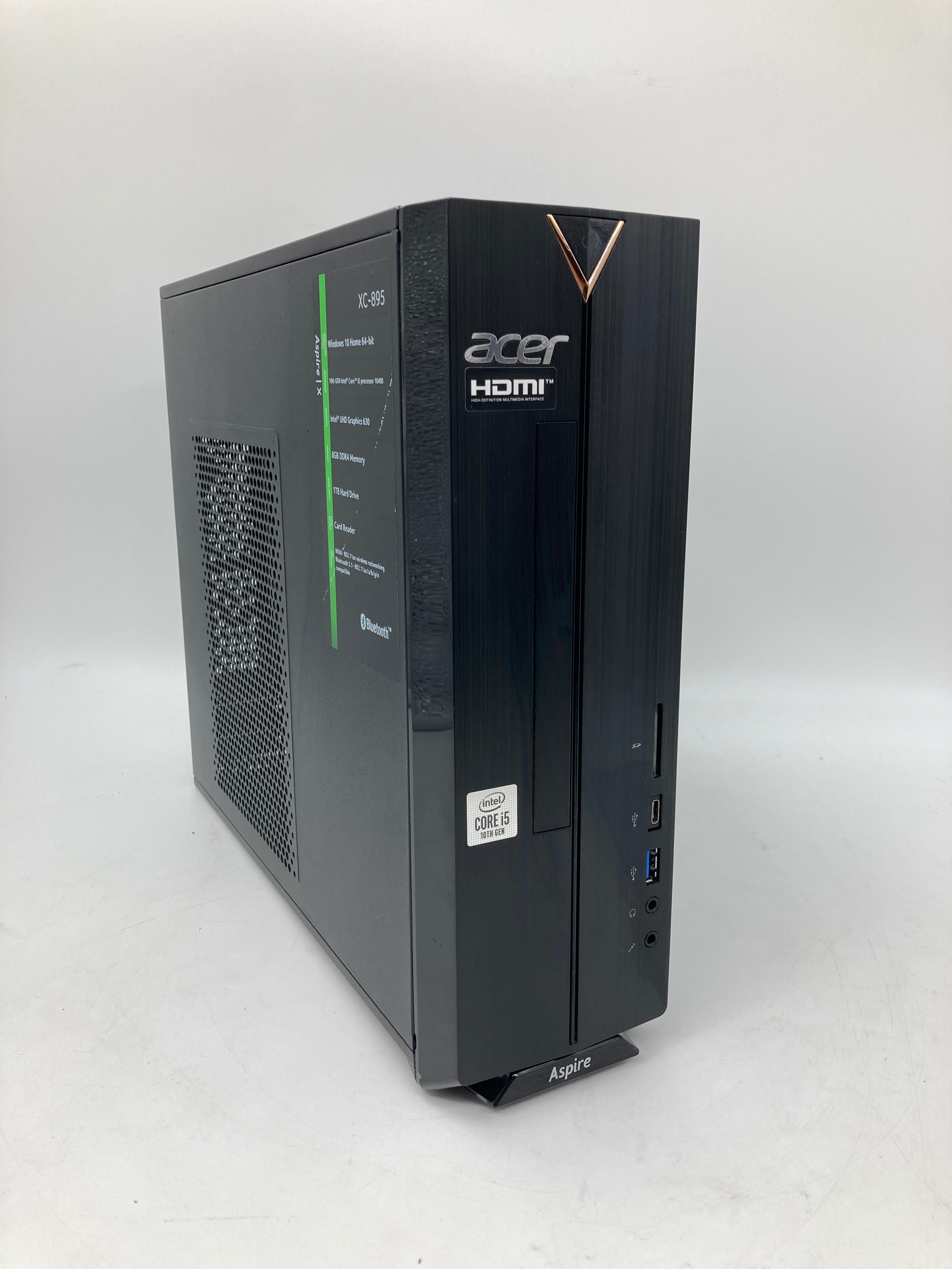 Acer Desktop Aspire XC-895 i5 10th Gen 8GB RAM No HDD No OS