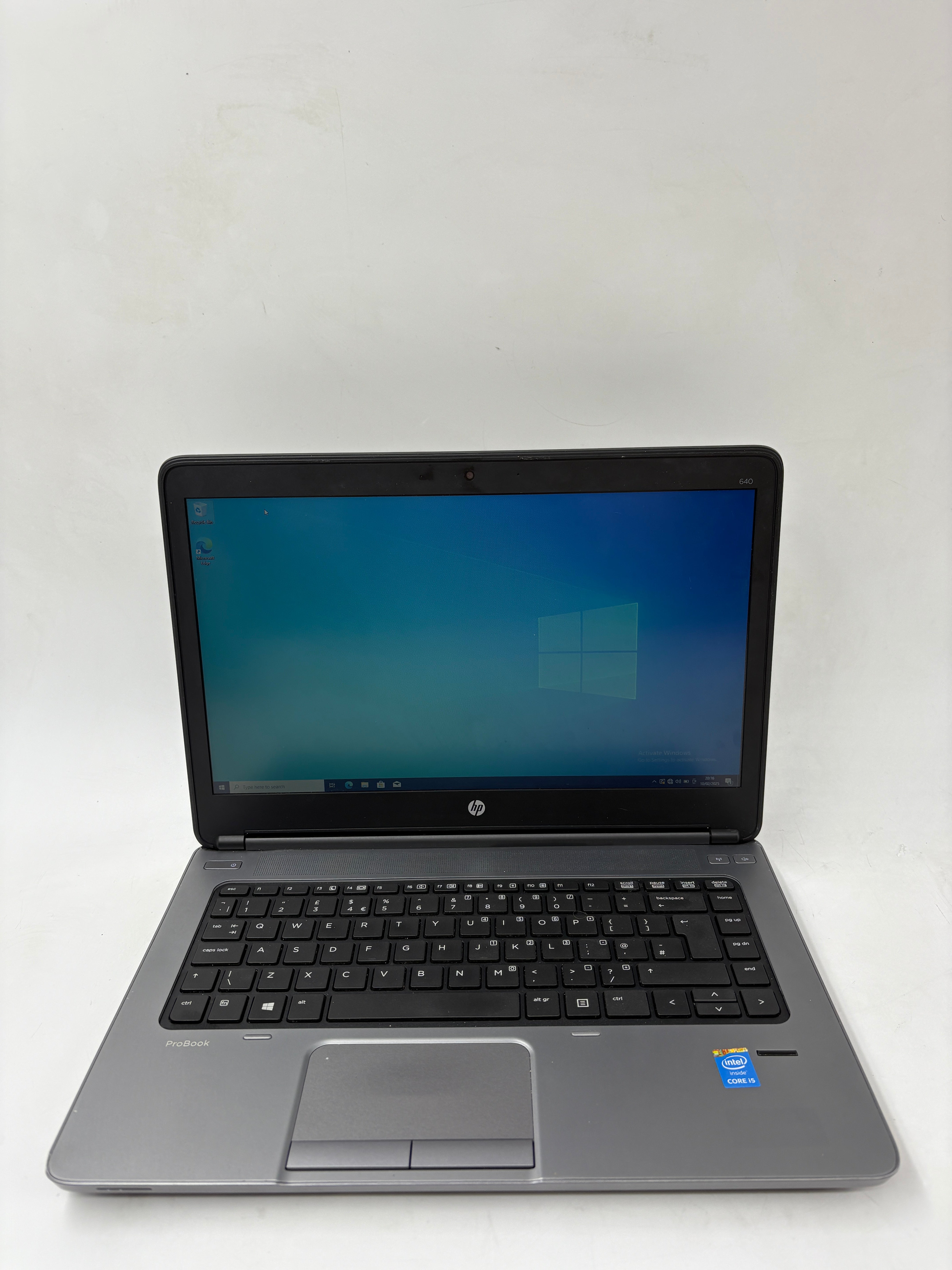 HP Laptop ProBook 640 G1 14" Screen i5 4th Gen 4GB RAM 200GB HDD W10