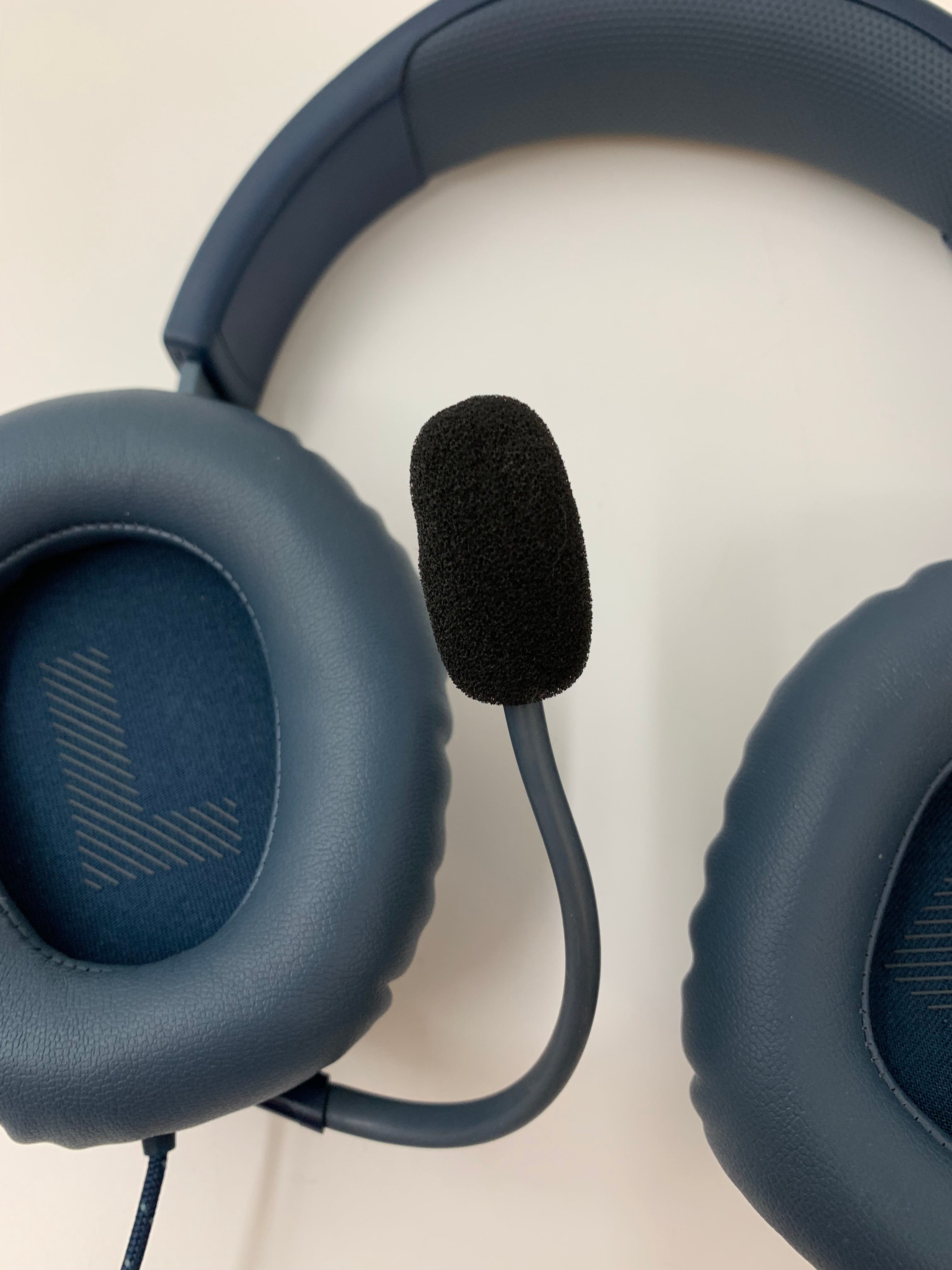 Batch of 3 JBL Quantum 100 Wired Gaming Headsets - Blue