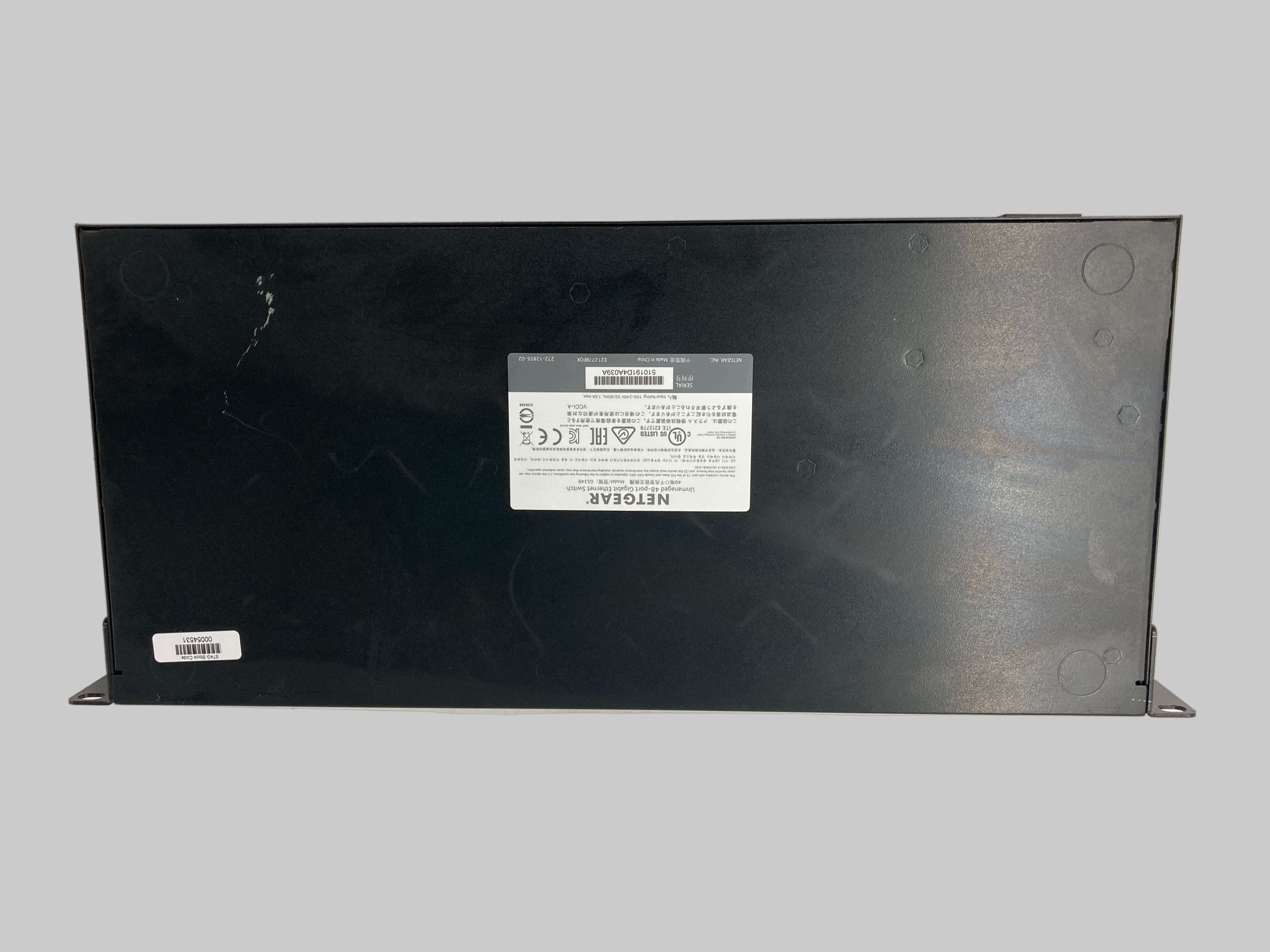 NETGEAR Ethernet Switch GS348 Ethernet 48 Port Gigabit Switch