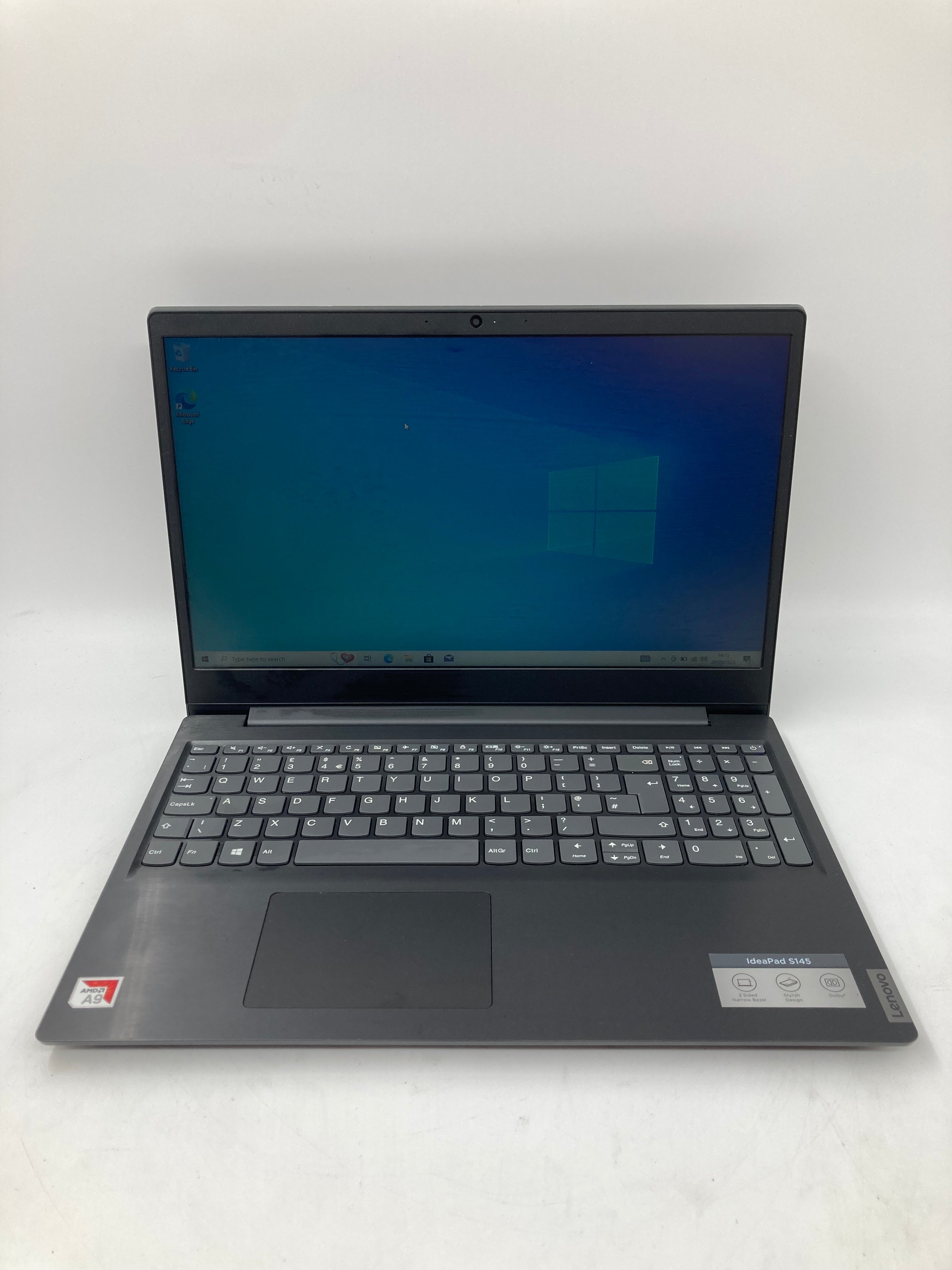 Lenovo Laptop IdeaPad S145-15AST 15" AMD A9-9425 8GB RAM 256GB SSD W10