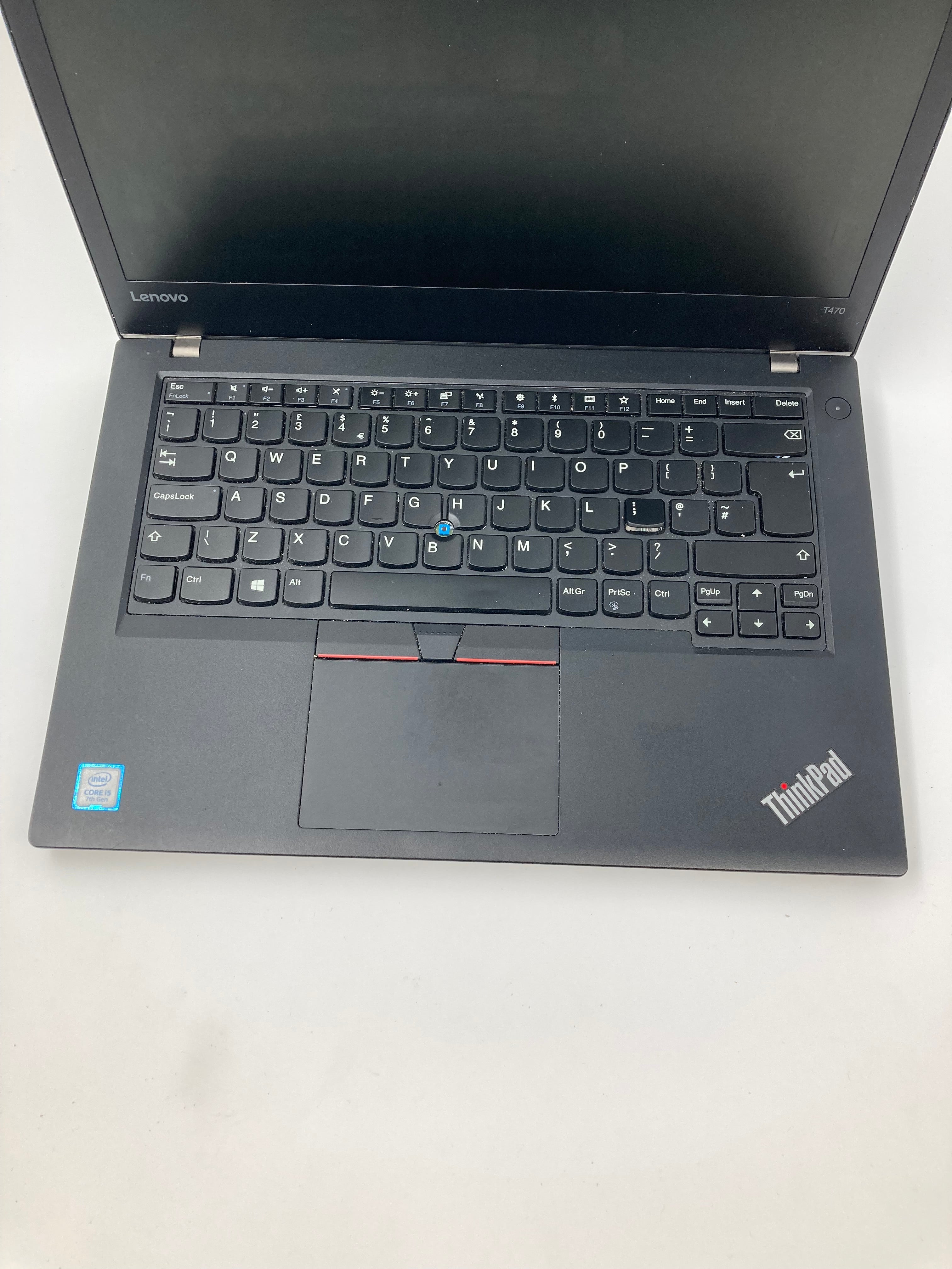 Lenovo Laptop Thinkpad T470 14" Screen i5 7th Gen 8GB RAM No SSD No OS