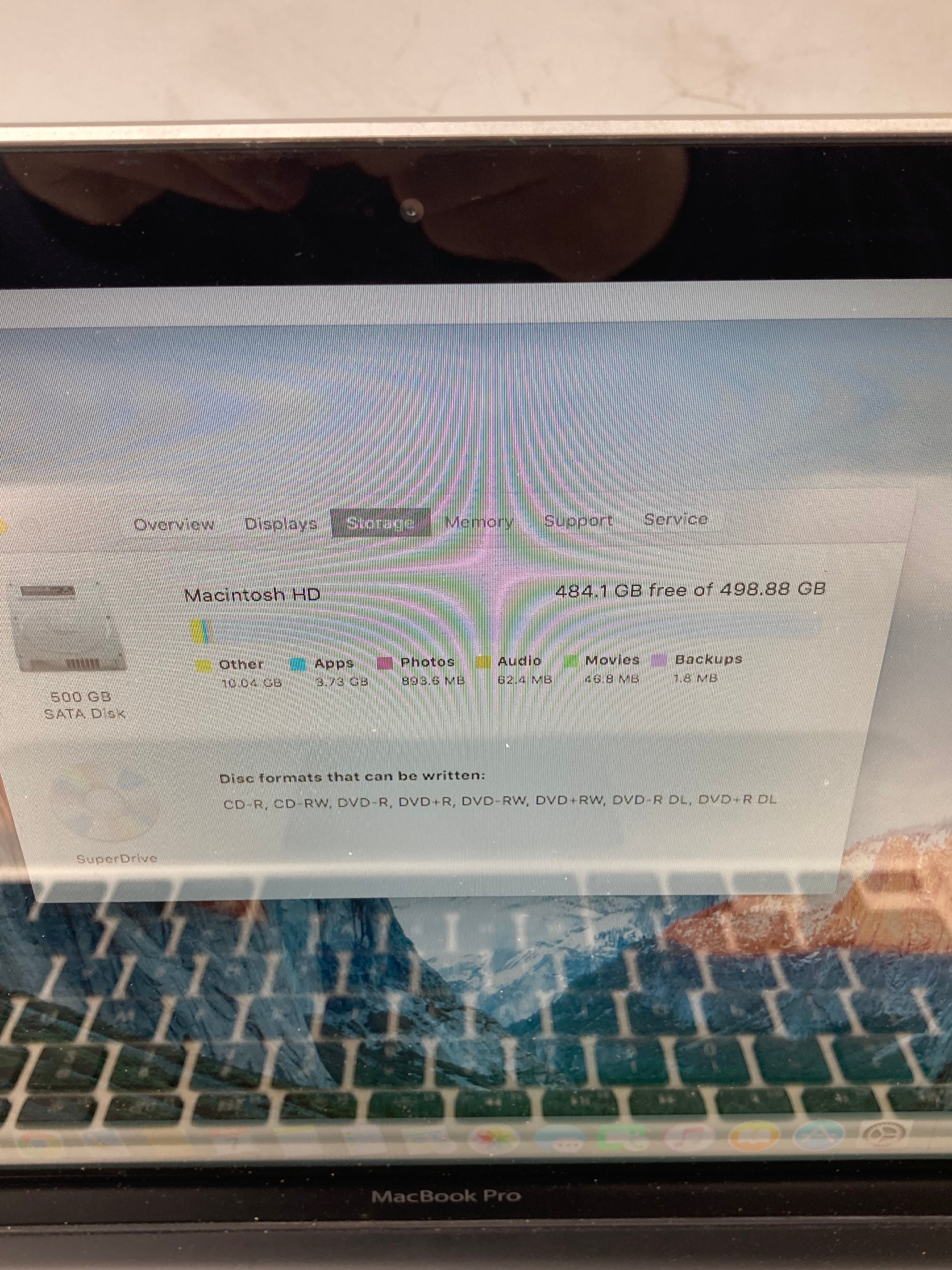 Apple MacBook Pro A1278 13.3" Intel Core i5 4GB RAM 500GB HDD