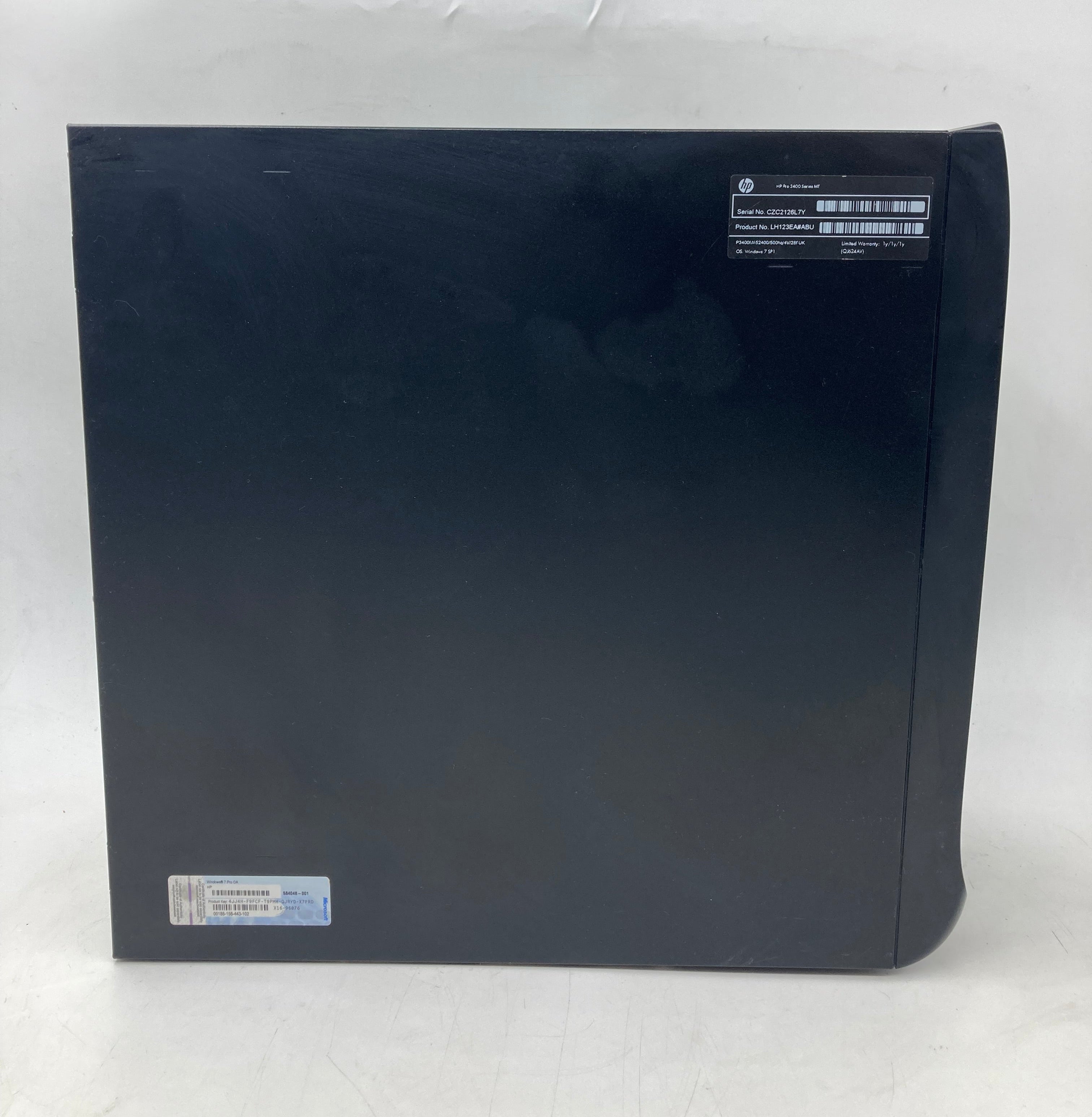 HP Desktop Pro 3400 i5 2nd Gen 4GB RAM No HDD No OS