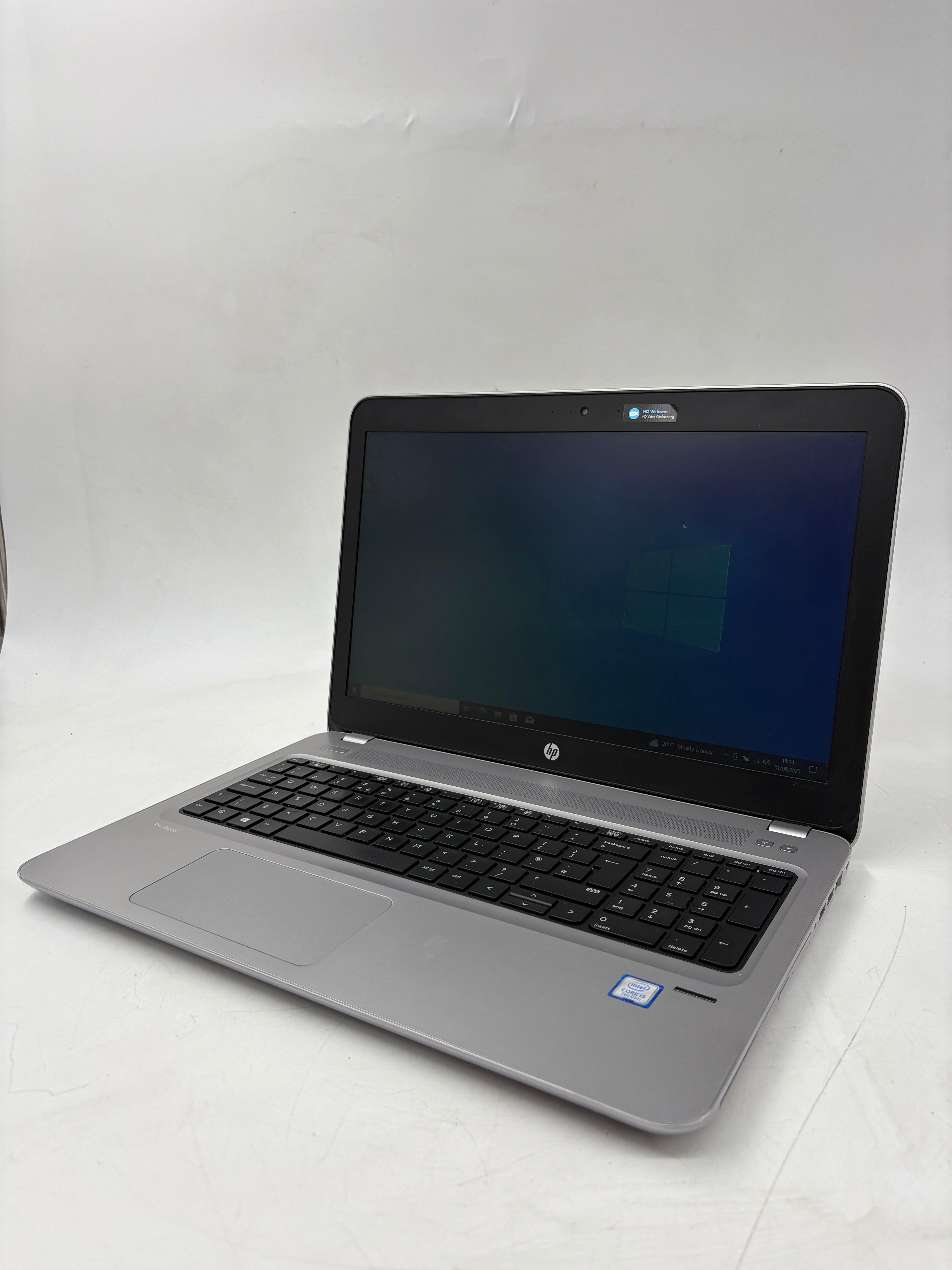 HP Laptop Probook 450 G4 15.6" Screen i5 7th Gen 4GB RAM 256GB SSD W10