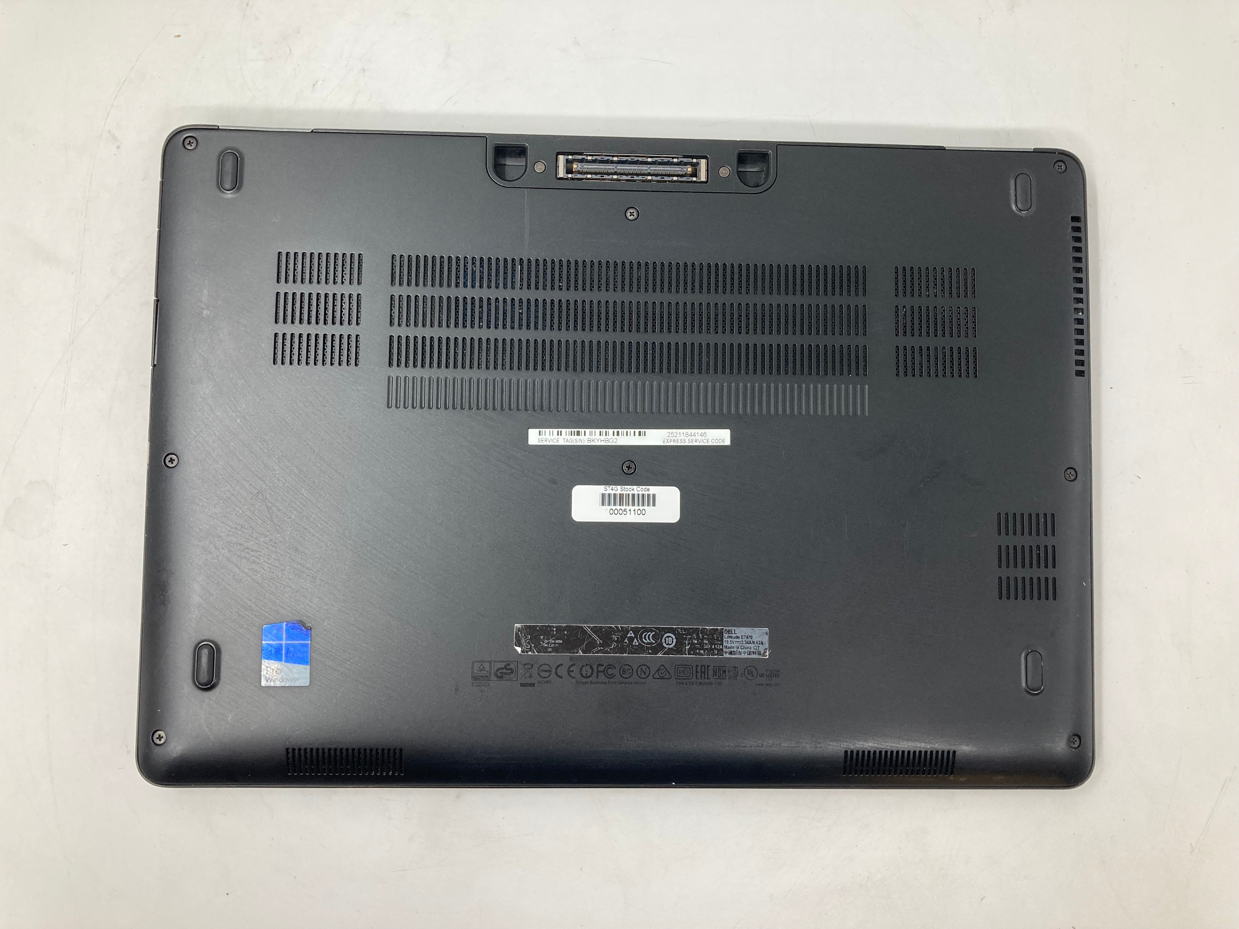 Dell Laptop Latitude E7470 14" i5 6th Gen 8GB RAM 256GB SSD No OS