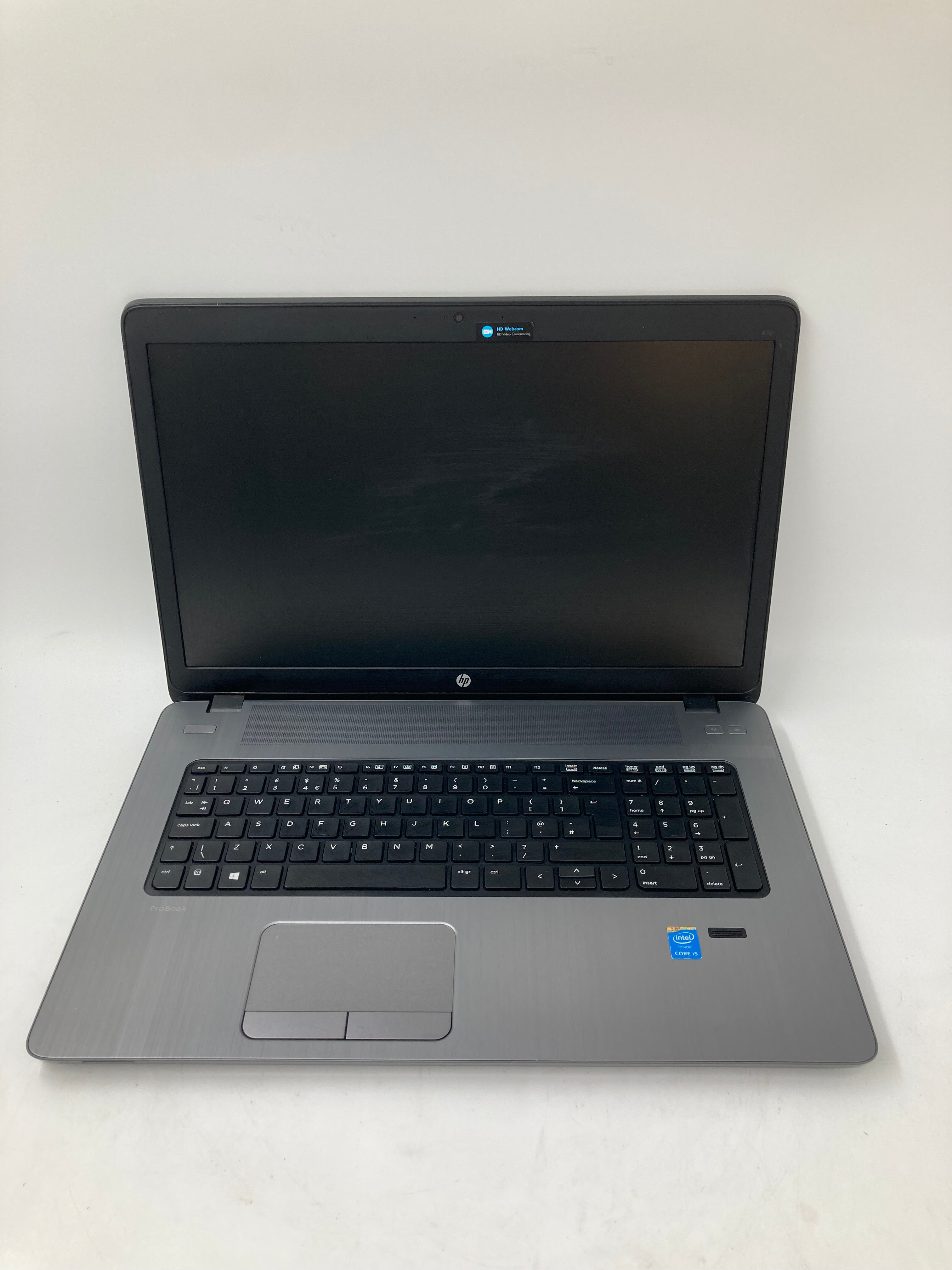 HP Laptop ProBook 470 G2 17" i5 5th Gen 8GB RAM No HDD No OS *Spares*