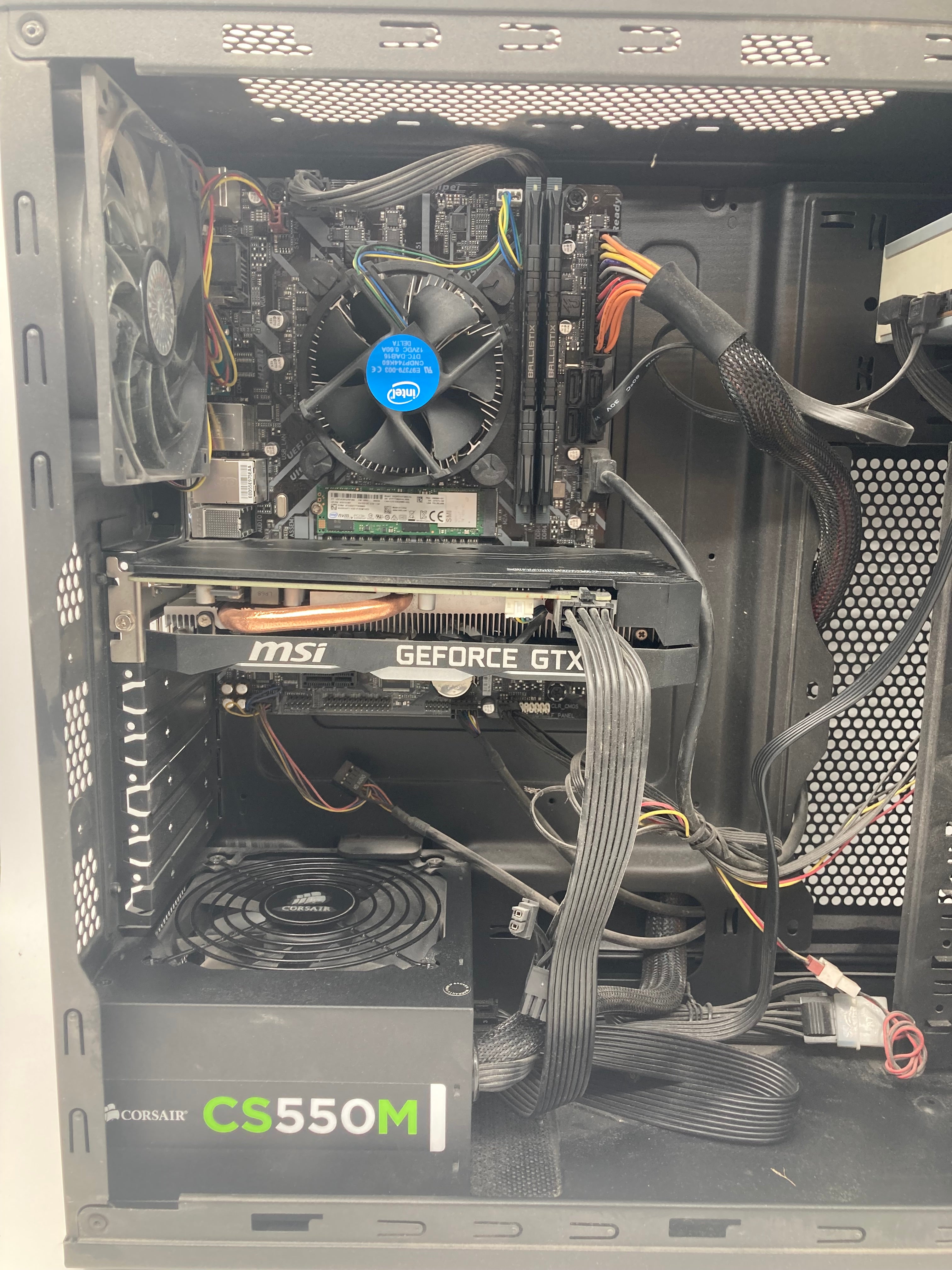 Cooler Master Gaming PC i3 8th Gen GTX 1660 32GB RAM 360GB SSD W11