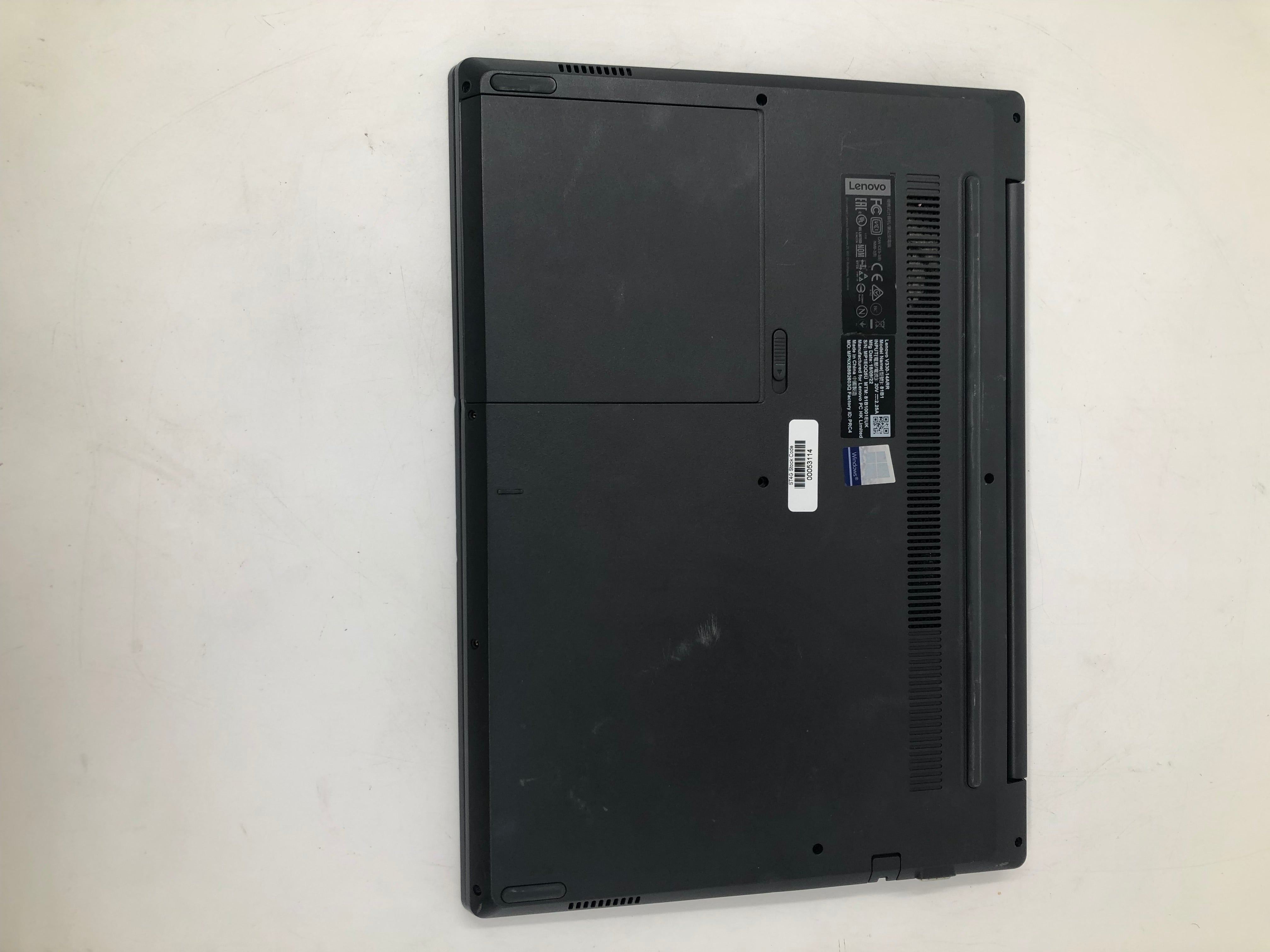 Lenovo V330-14ARR 13"Screen AMD Ryzen 5 2500U 8GB RAM No SSD -Spares-