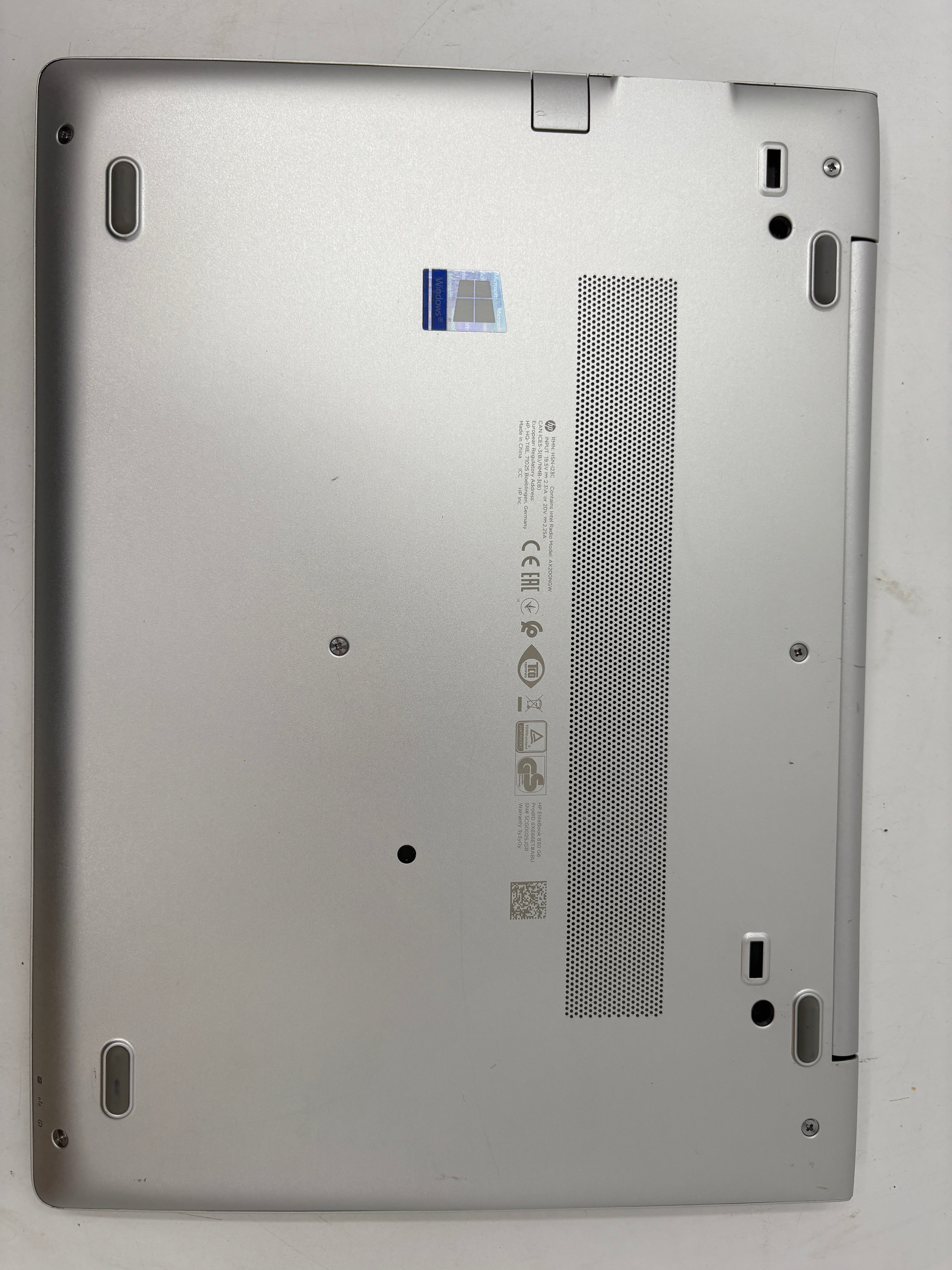 HP Laptop EliteBook 830 G6 13.3" Screen i5 8th Gen No RAM No SSD NO OS *Spares*