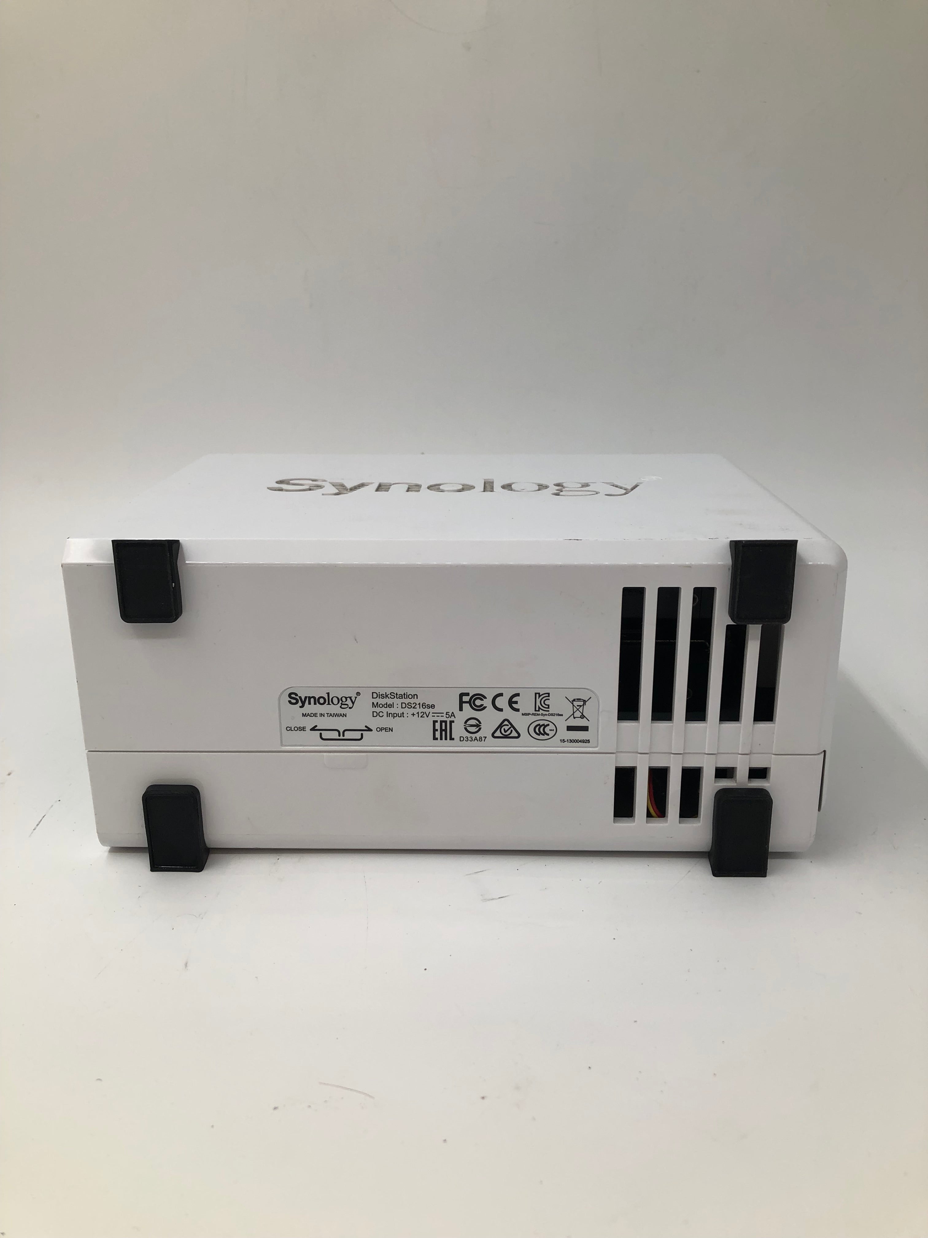 Synology DS216SE Disk Station Two-Bay Network Attached Storage Device NO PSU