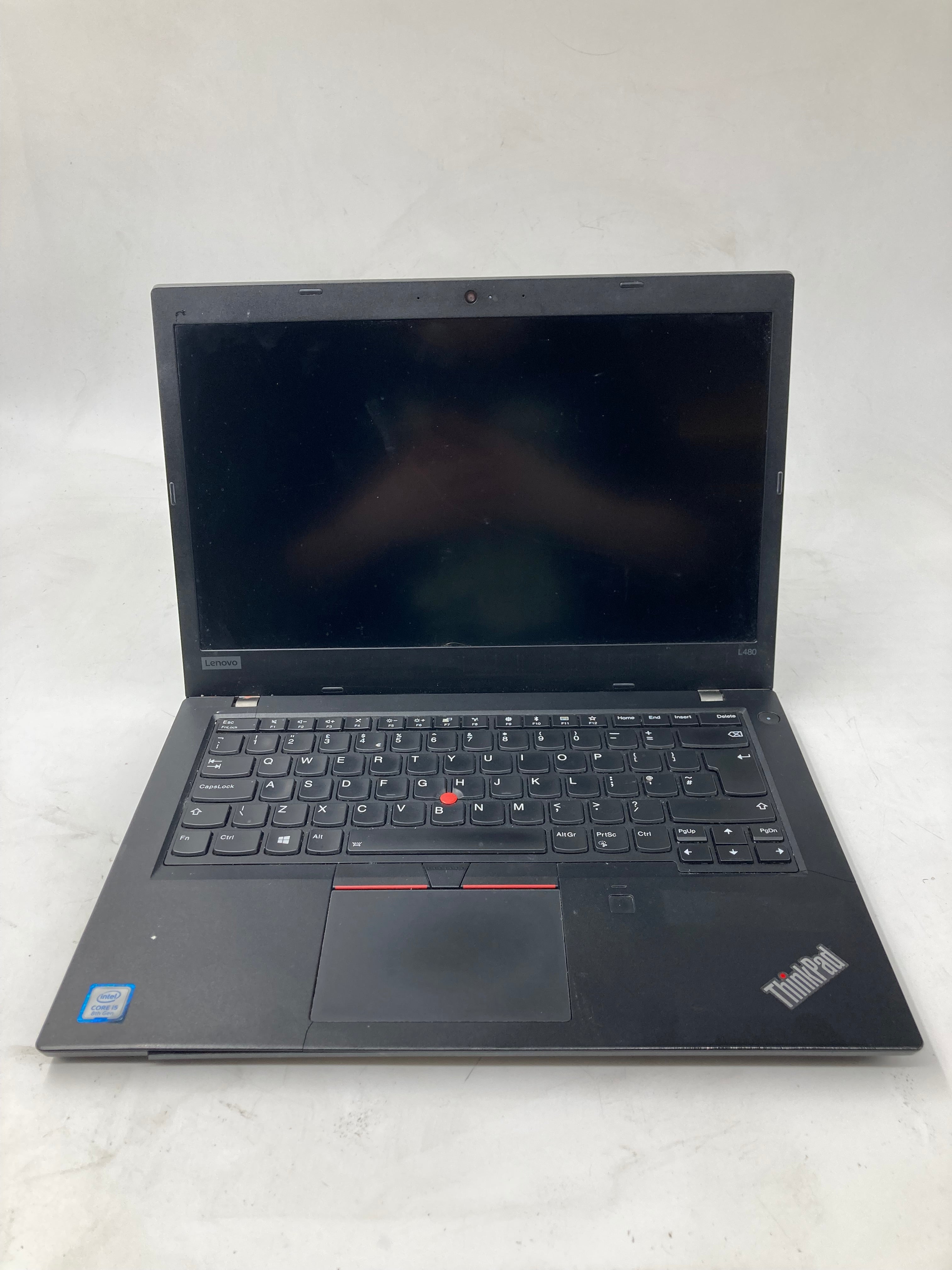 Lenovo Thinkpad L480 14" Screen i5 8th Gen 16GB RAM No SSD No OS *Spares*
