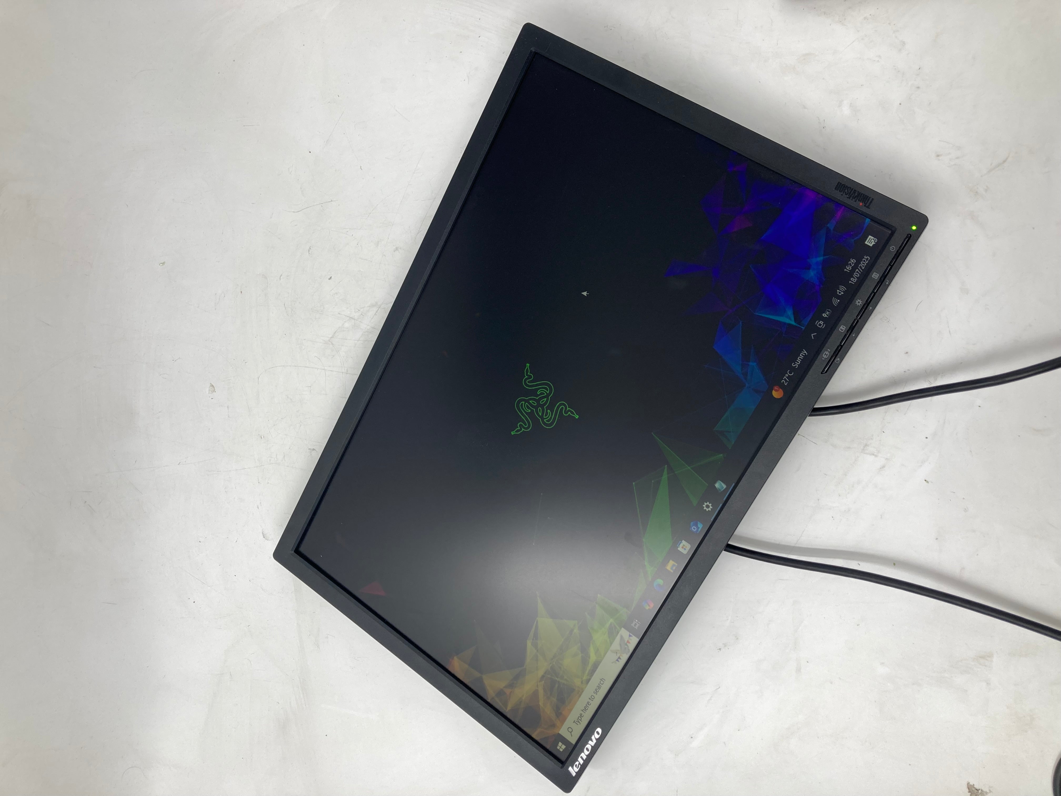 Dell Samsung Lenovo HP Monitor 19" 22" 23" 27" DisplayPort HDMI VGA DVI Lot of 4