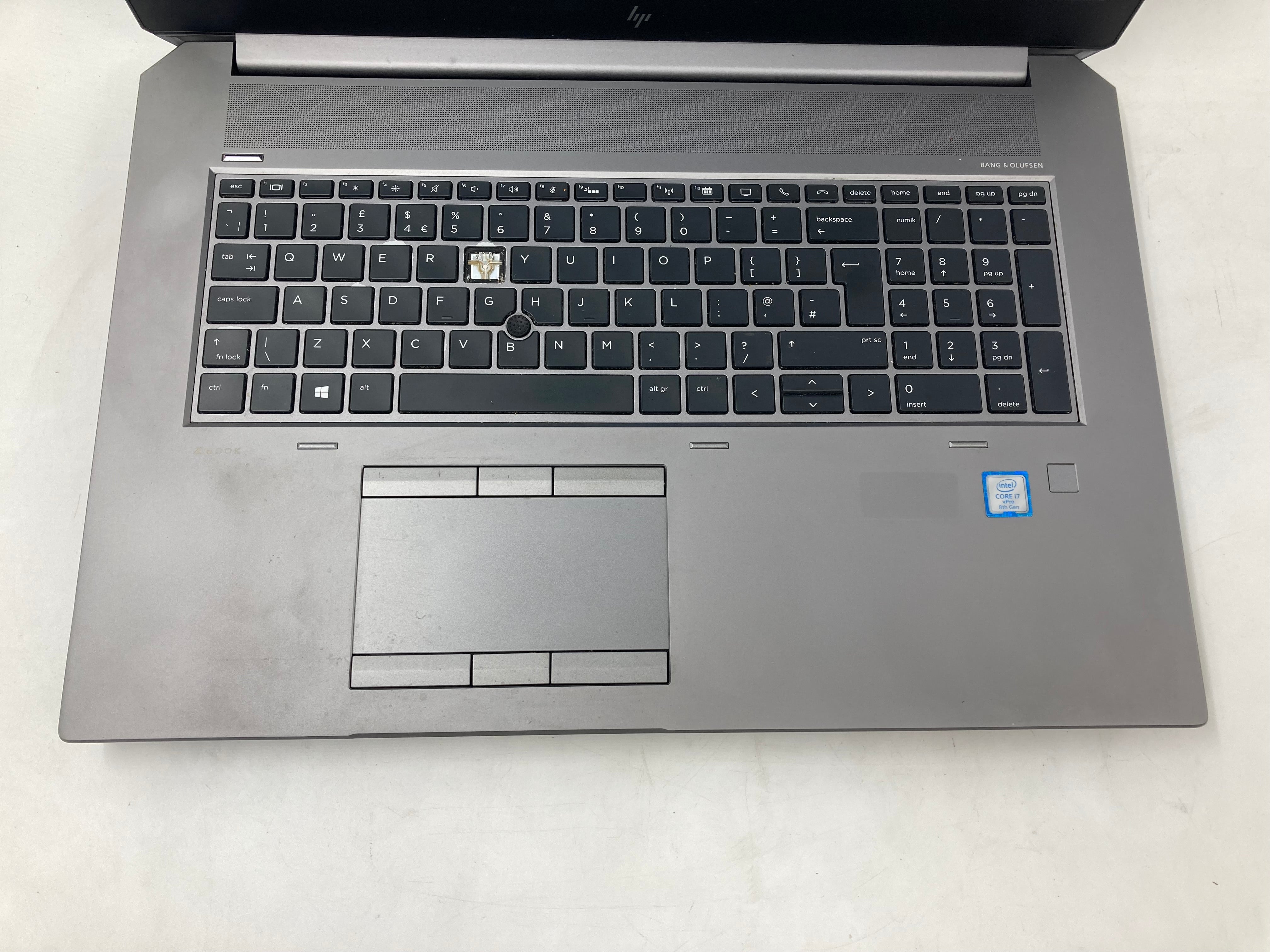 HP Laptop ZBook 17 G5 17.3" i7 8th Gen 32GB RAM 512GB SSD W10