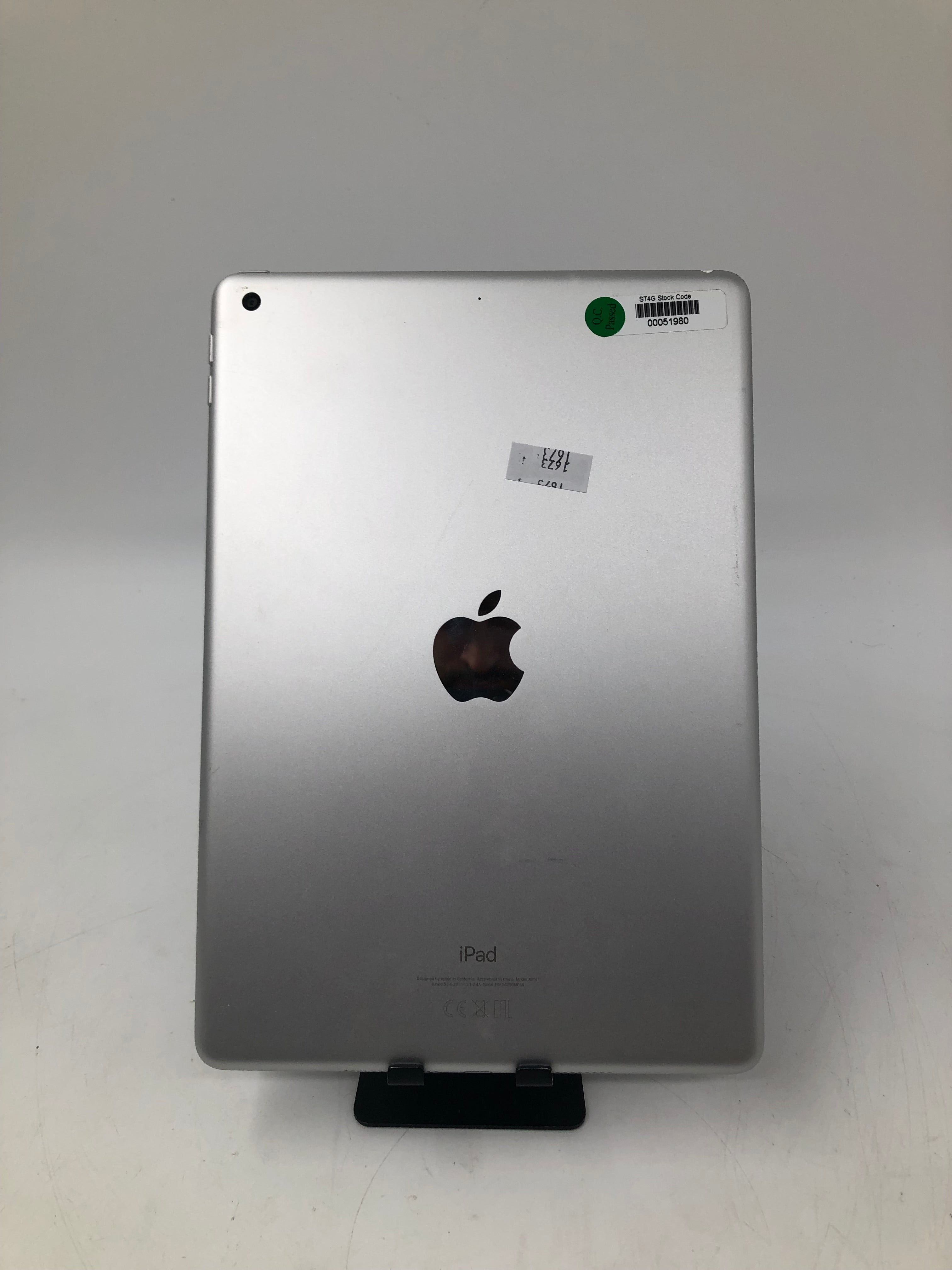 Apple iPad 7th Generation 2019 10.2" Screen 128GB Storage Silver Wi-Fi Only