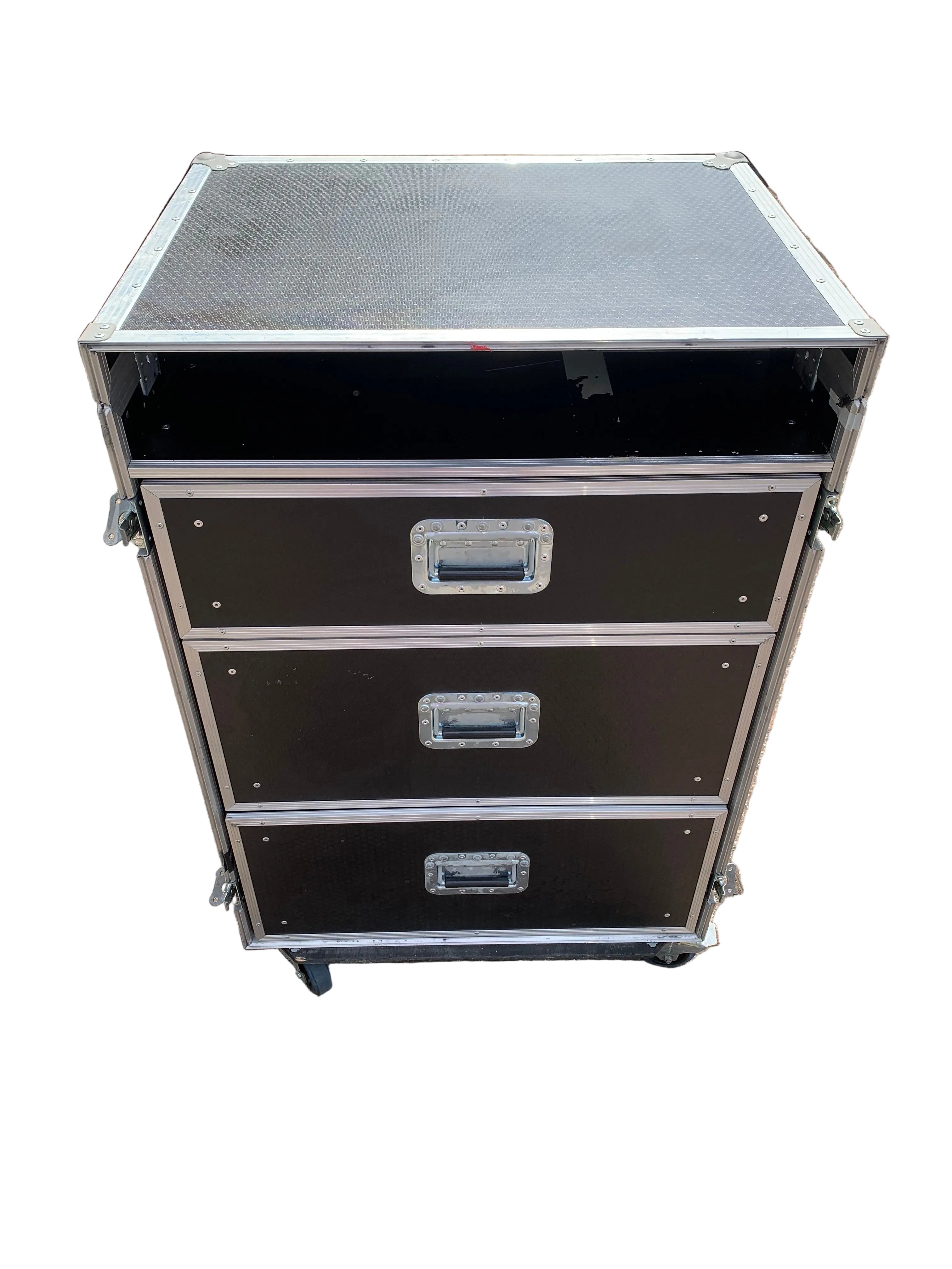 Flight Case for Storage | Wheeled with Brakes | 3 Drawers