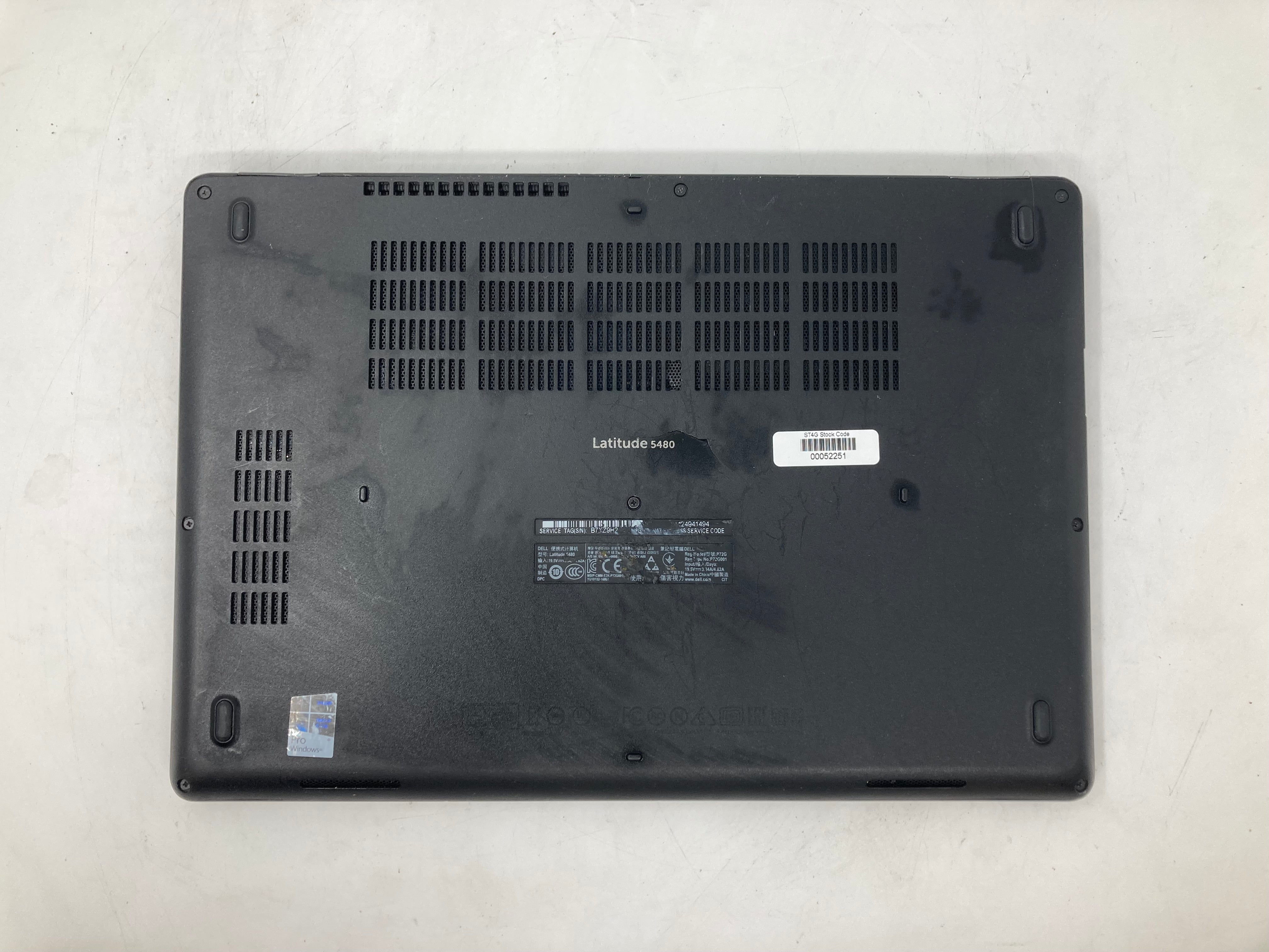 Dell Laptop Latitude 5480 i5 6th Gen 8GB RAM No HDD No OS *Spares*