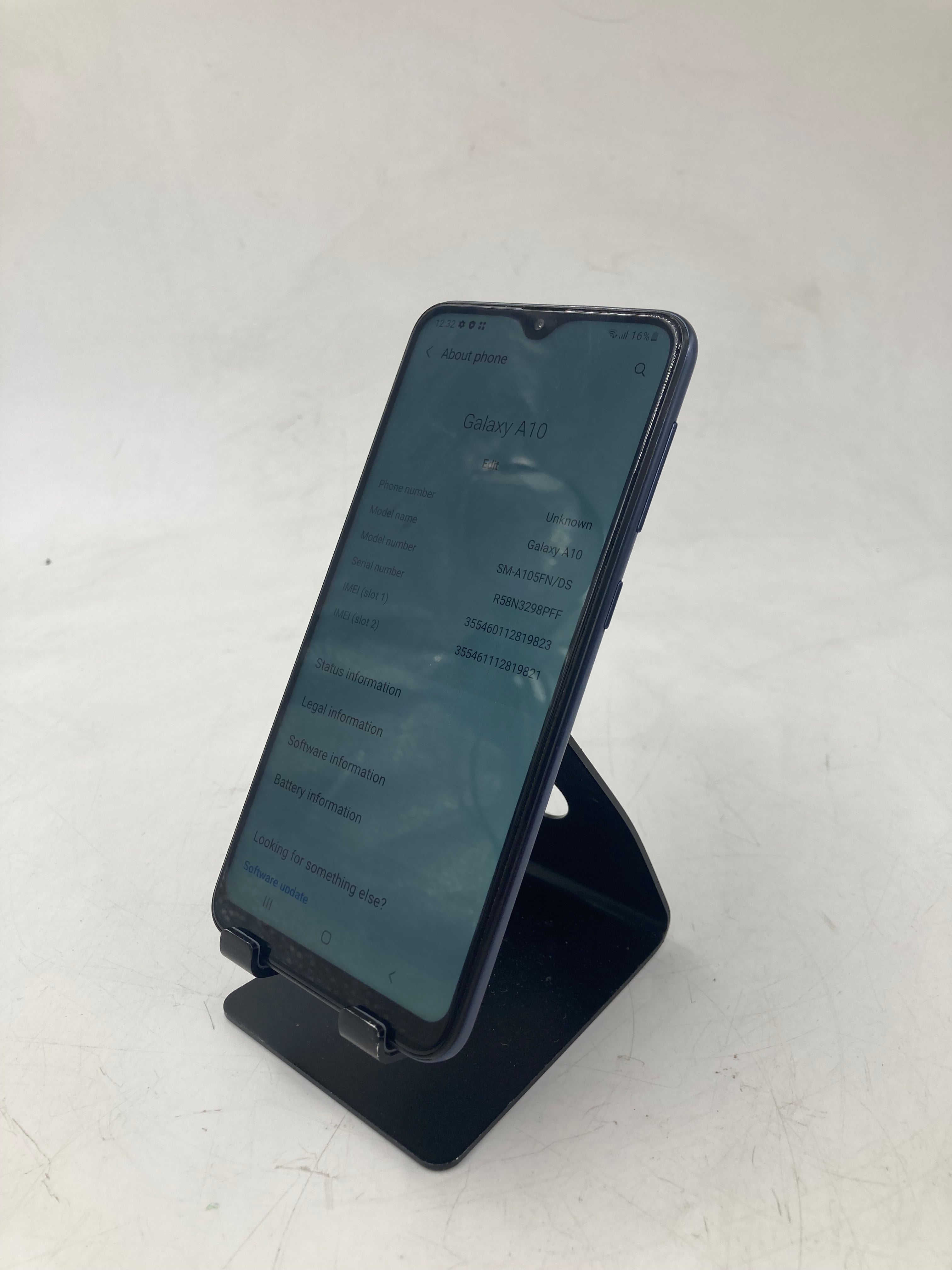 Samsung Galaxy A10 32GB Dark Blue - Unlocked