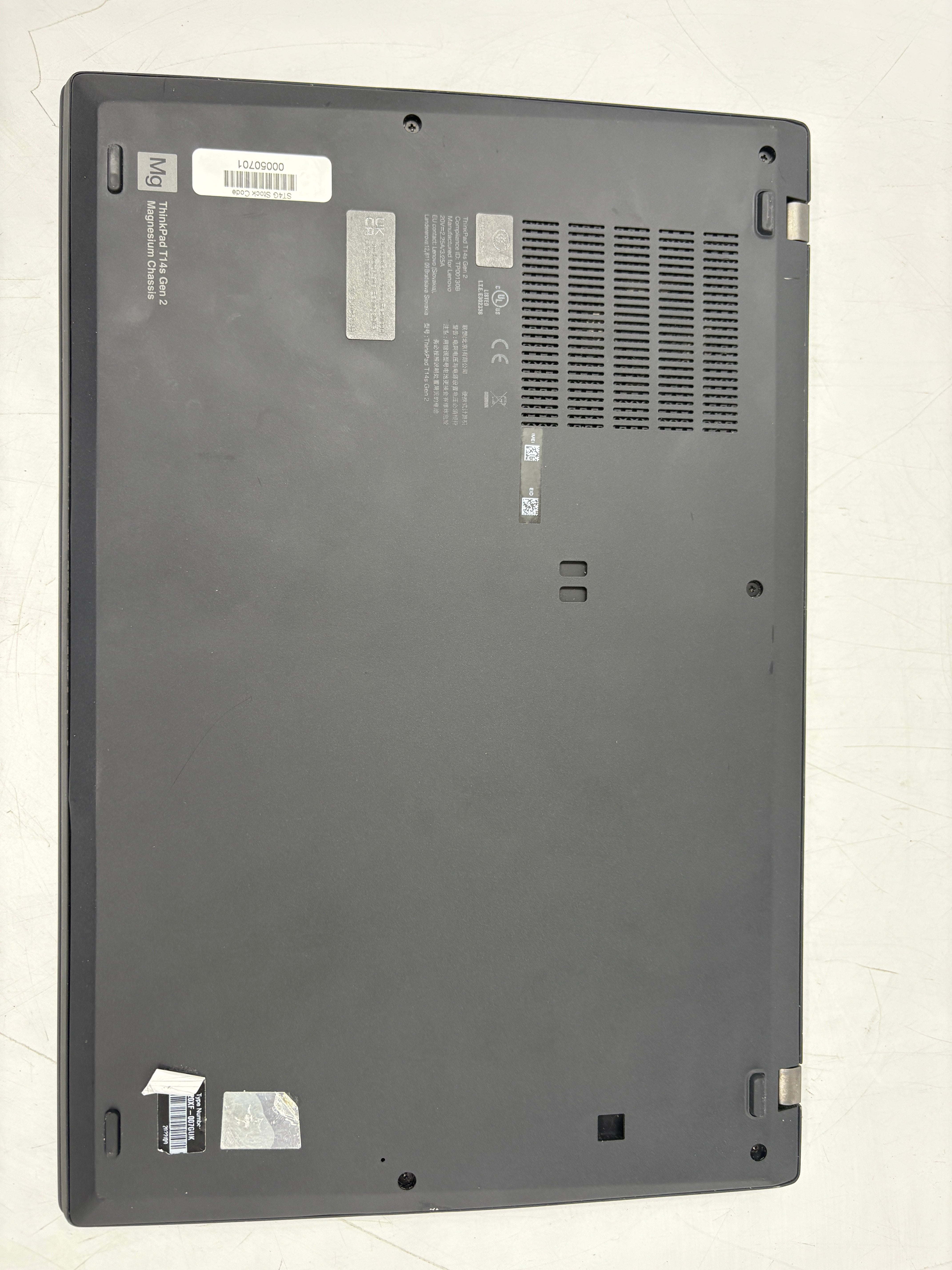 Lenovo Laptop ThinkPad T14S G2 14" Screen Ryzen PRO 5850U 16GB RAM 512GB SSD W11