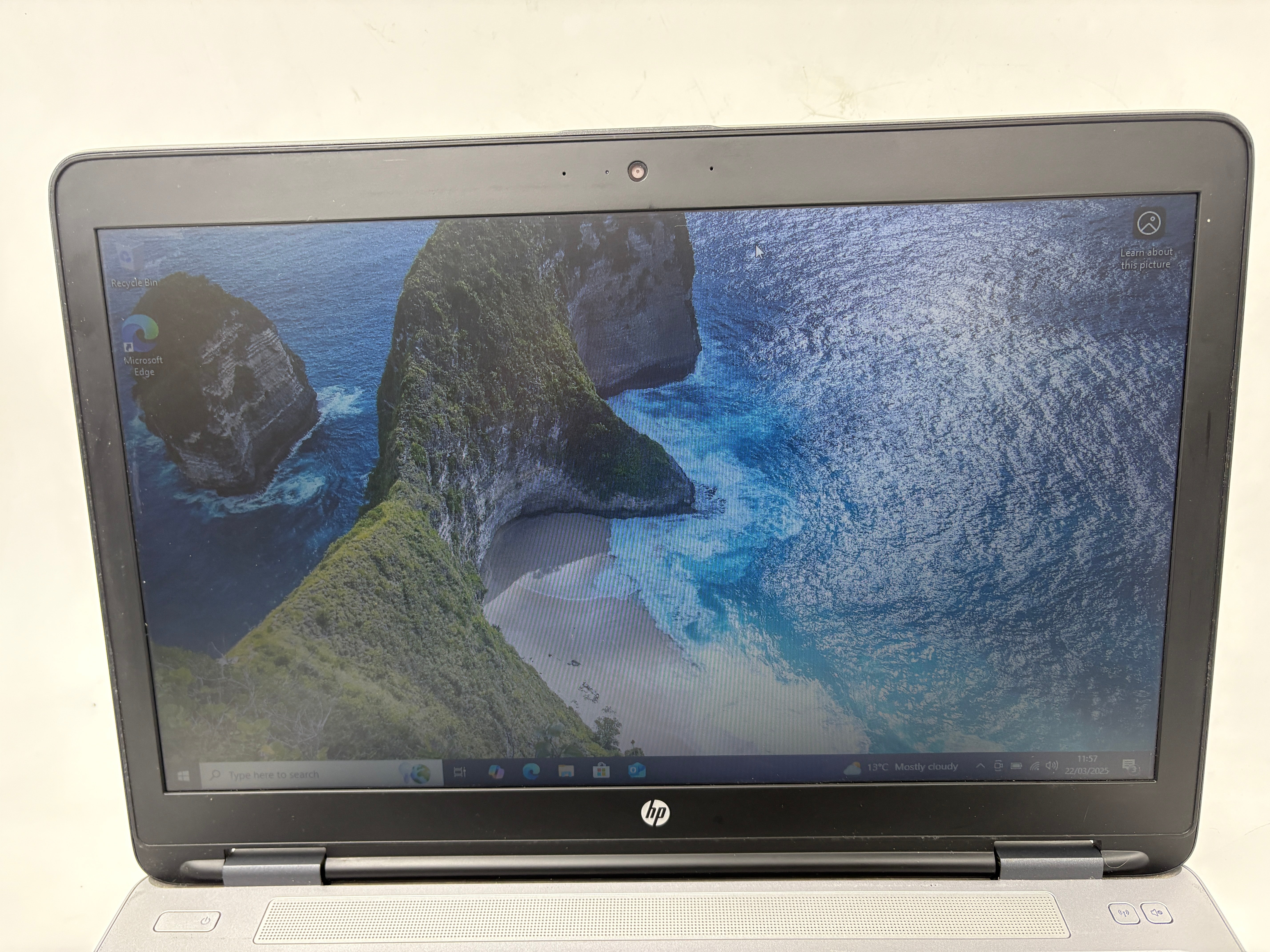 HP Laptop ProBook 650 G2 15.6" Screen i5 6th Gen 4GB RAM 128GB SSD W10 Pro