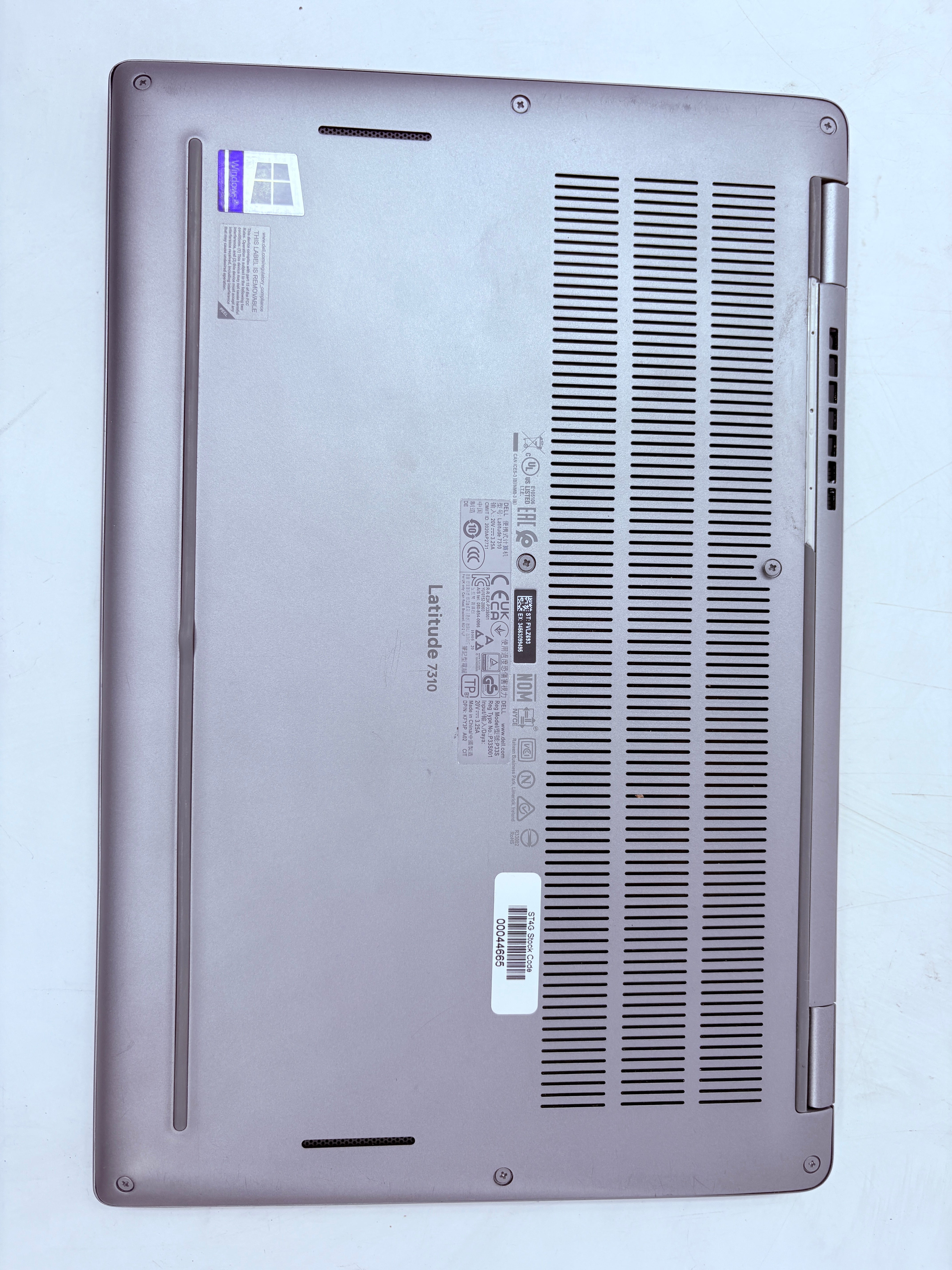 Dell Laptop Latitude 7310 13.3" Screen i5 10th Gen 8GB RAM 256GB SSD W11