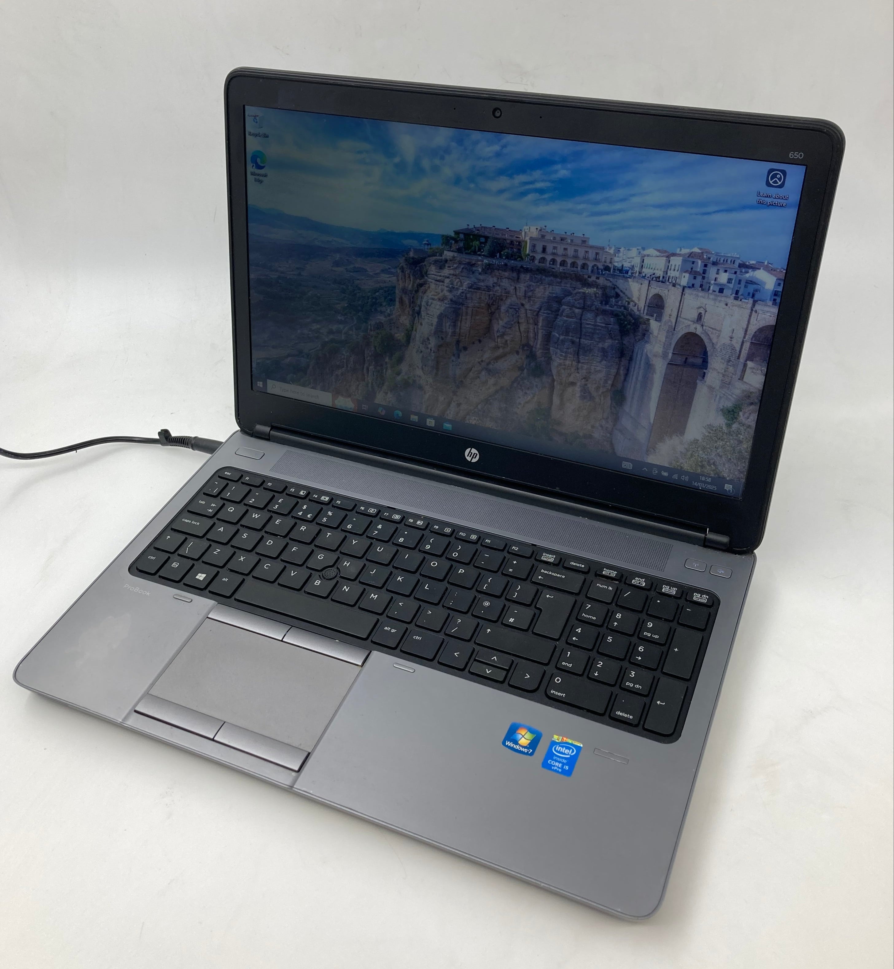 HP Laptop ProBook 650 G1 15.6" i5 4th Gen 4GB 240GB SSD
