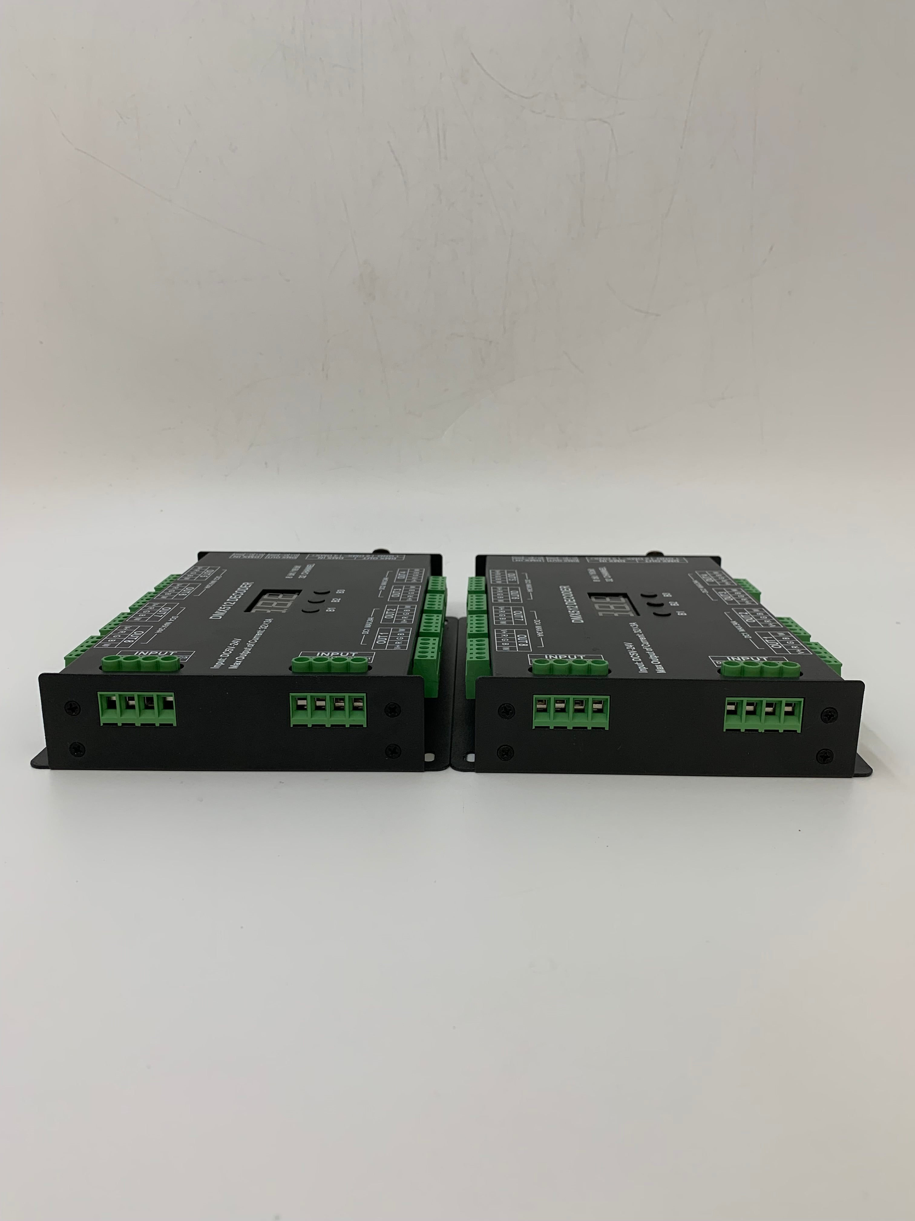 DMX512 Decoder, 32 Channel, Dimmer DC5-24V, 8 Bit/16 Bit, Lot of 2