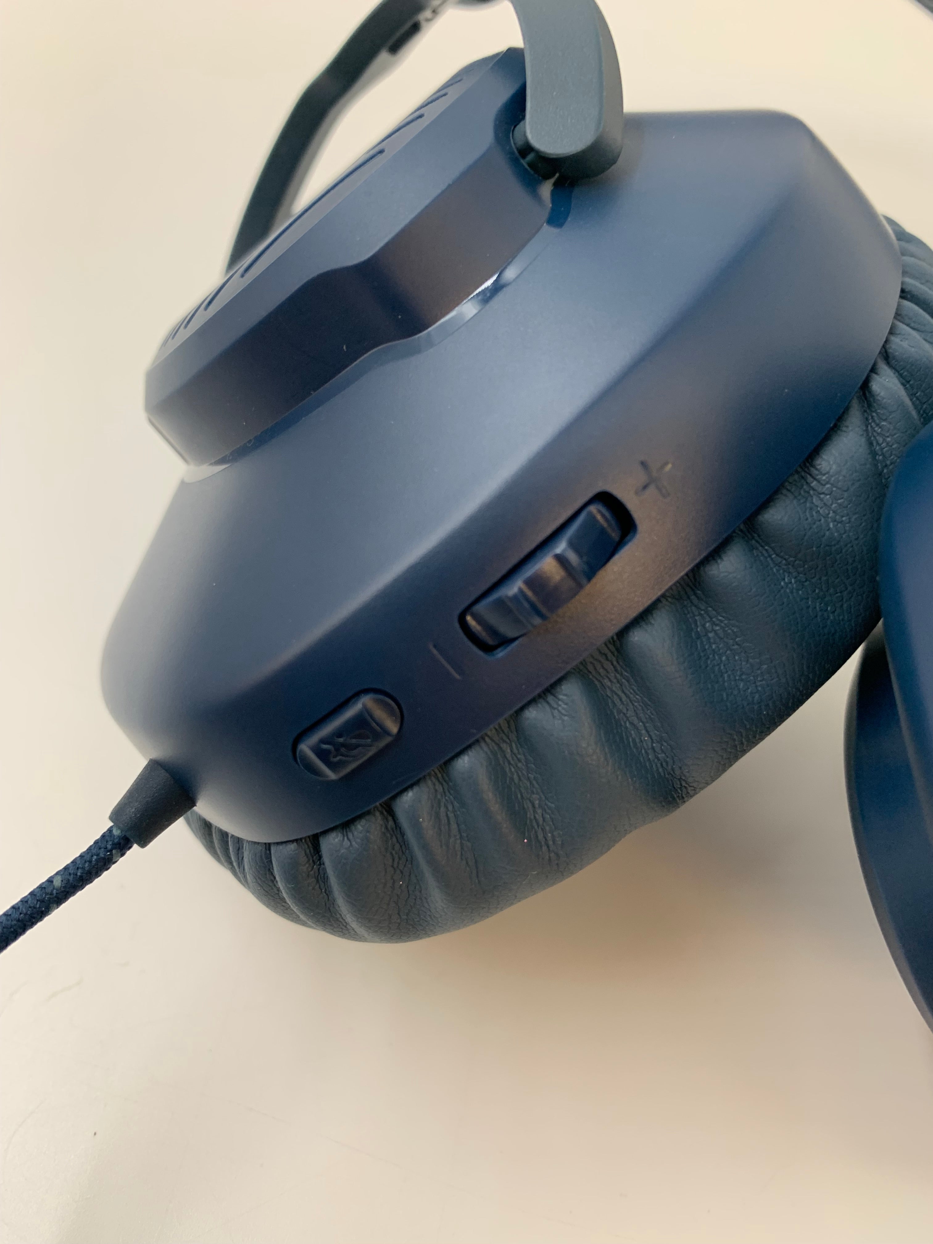 Batch of 3 JBL Quantum 100 Wired Gaming Headsets - Blue