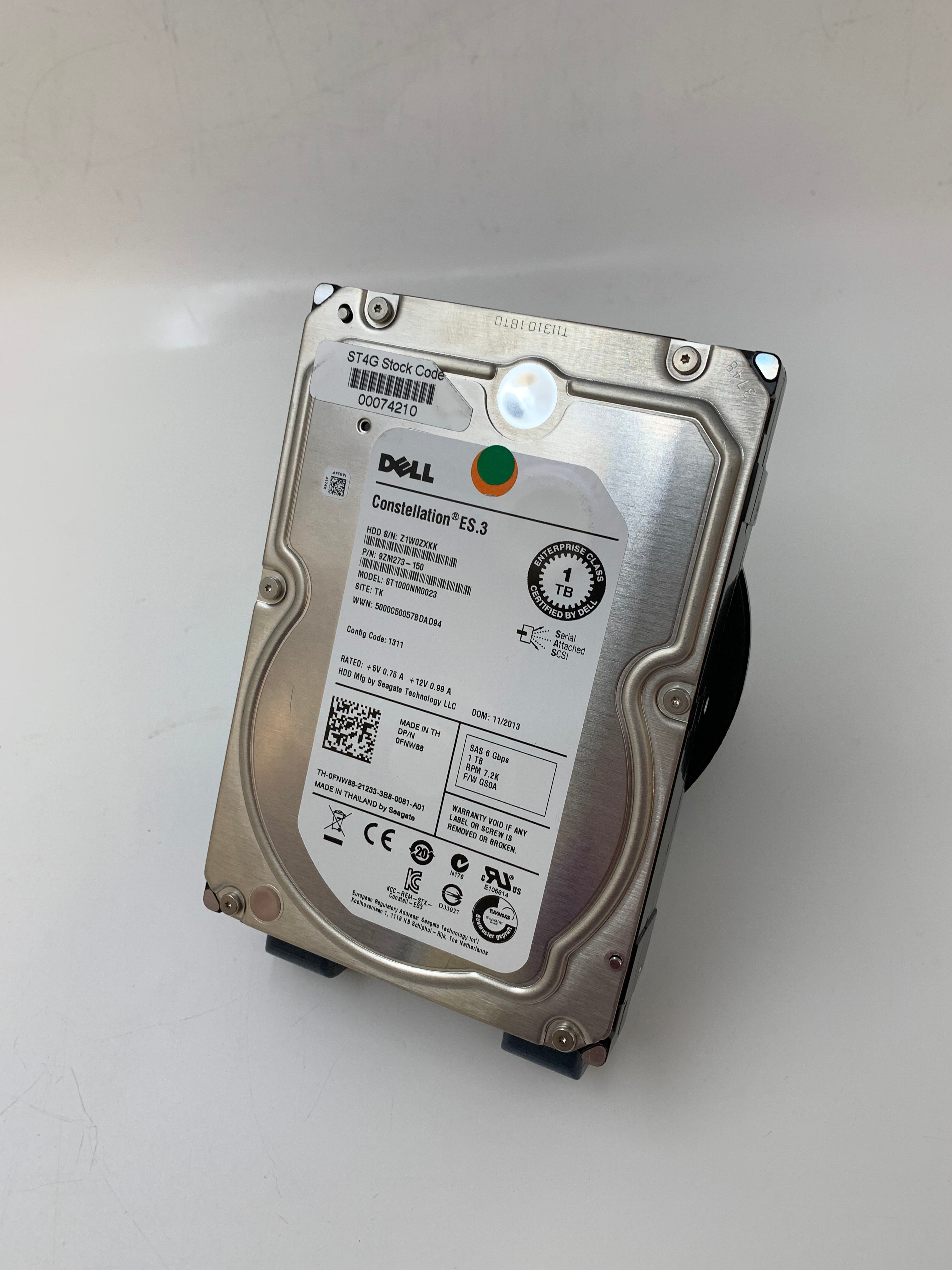 1TB HDDs | 3.5 Inch | SAS | 6Gbps | 7200 RPM Lot of 17