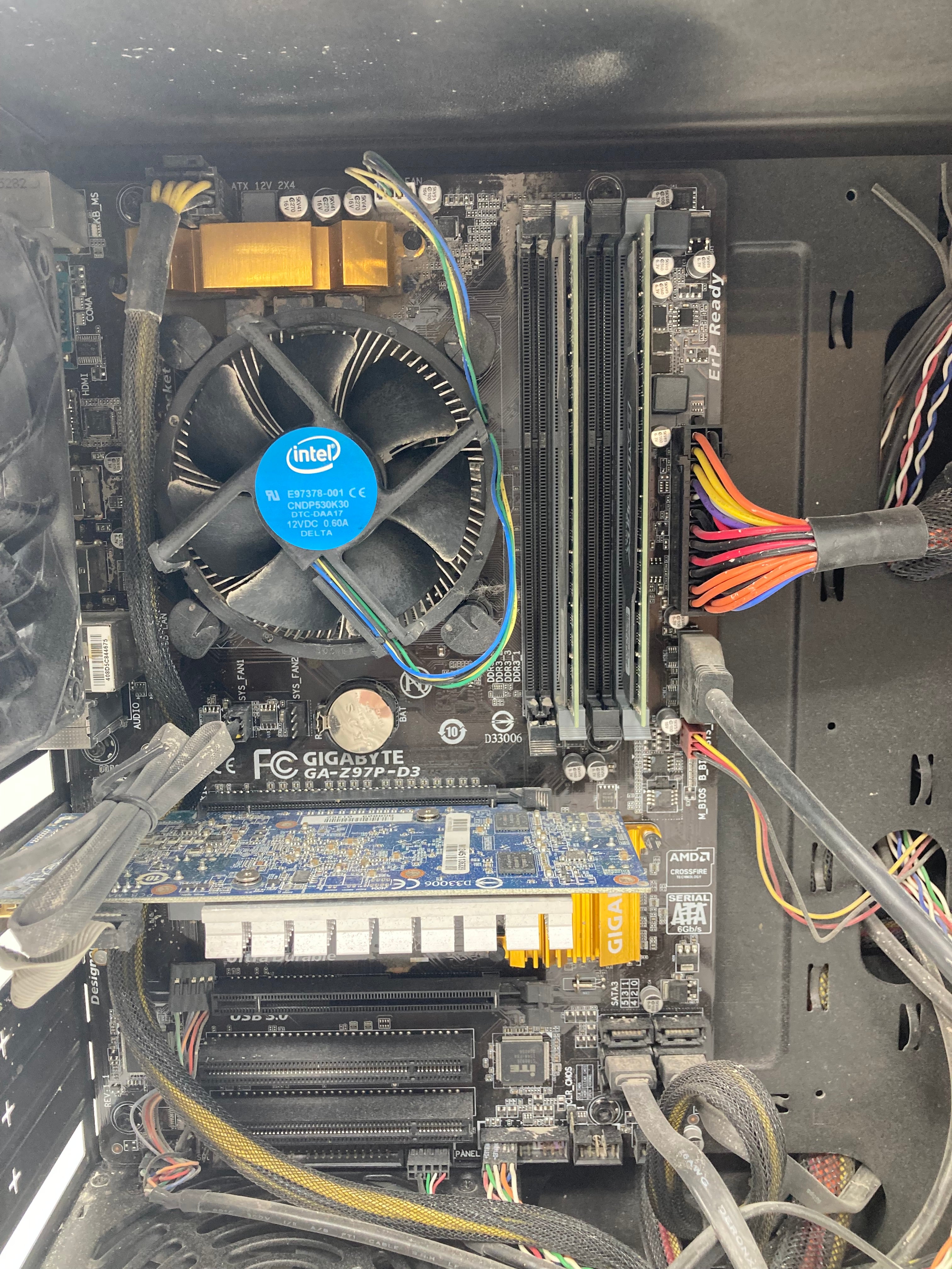 Cooler Master Desktop i5 4th Gen 8GB RAM 250GB SSD W10