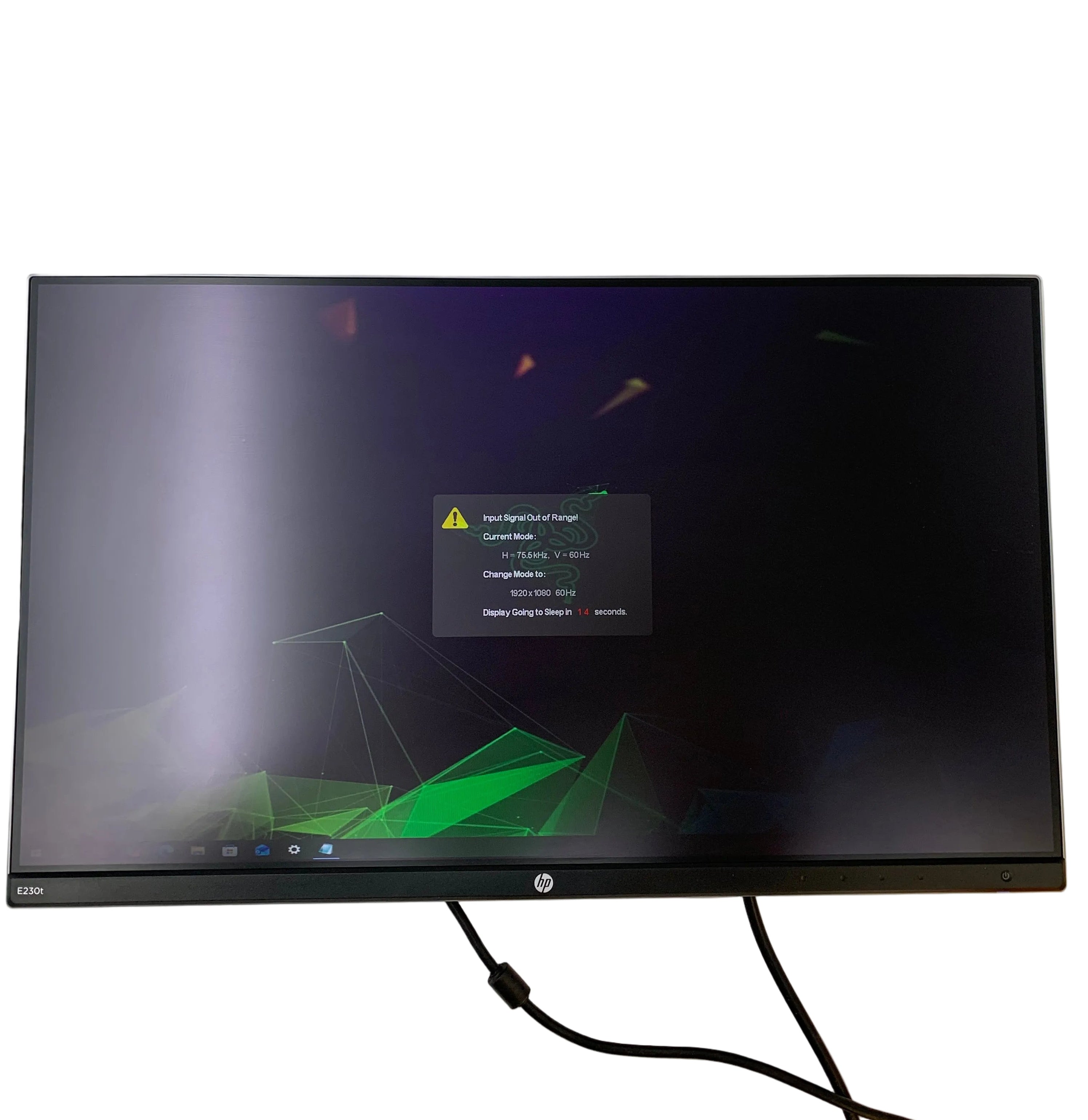 HP EliteDisplay E230t | 23" FHD (1920 x 1080) Touchscreen 1080p IPS Monitor 60Hz