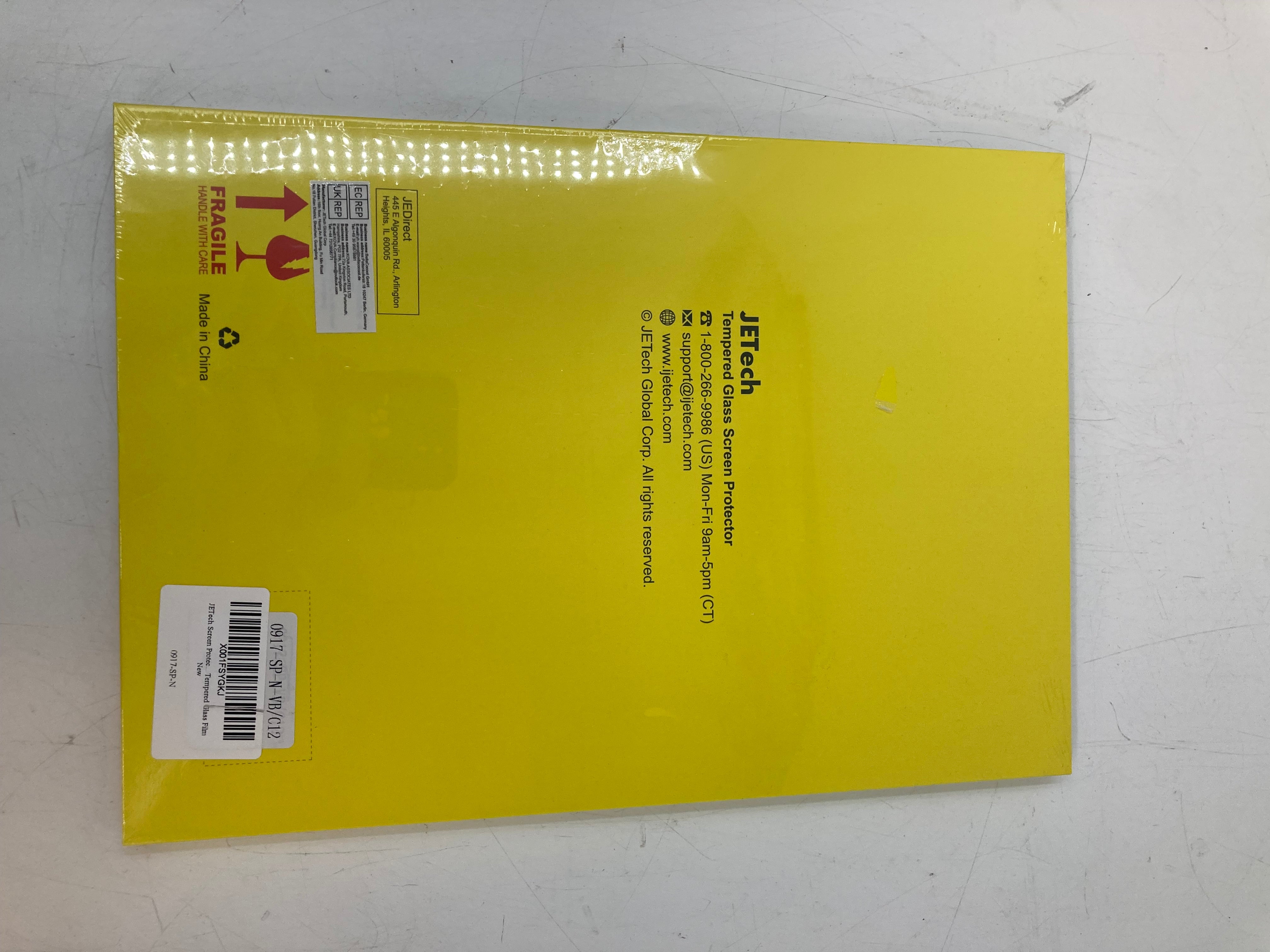 JETech Tempered Glass Screen Protector for iPad 10.2" - Batch of 19