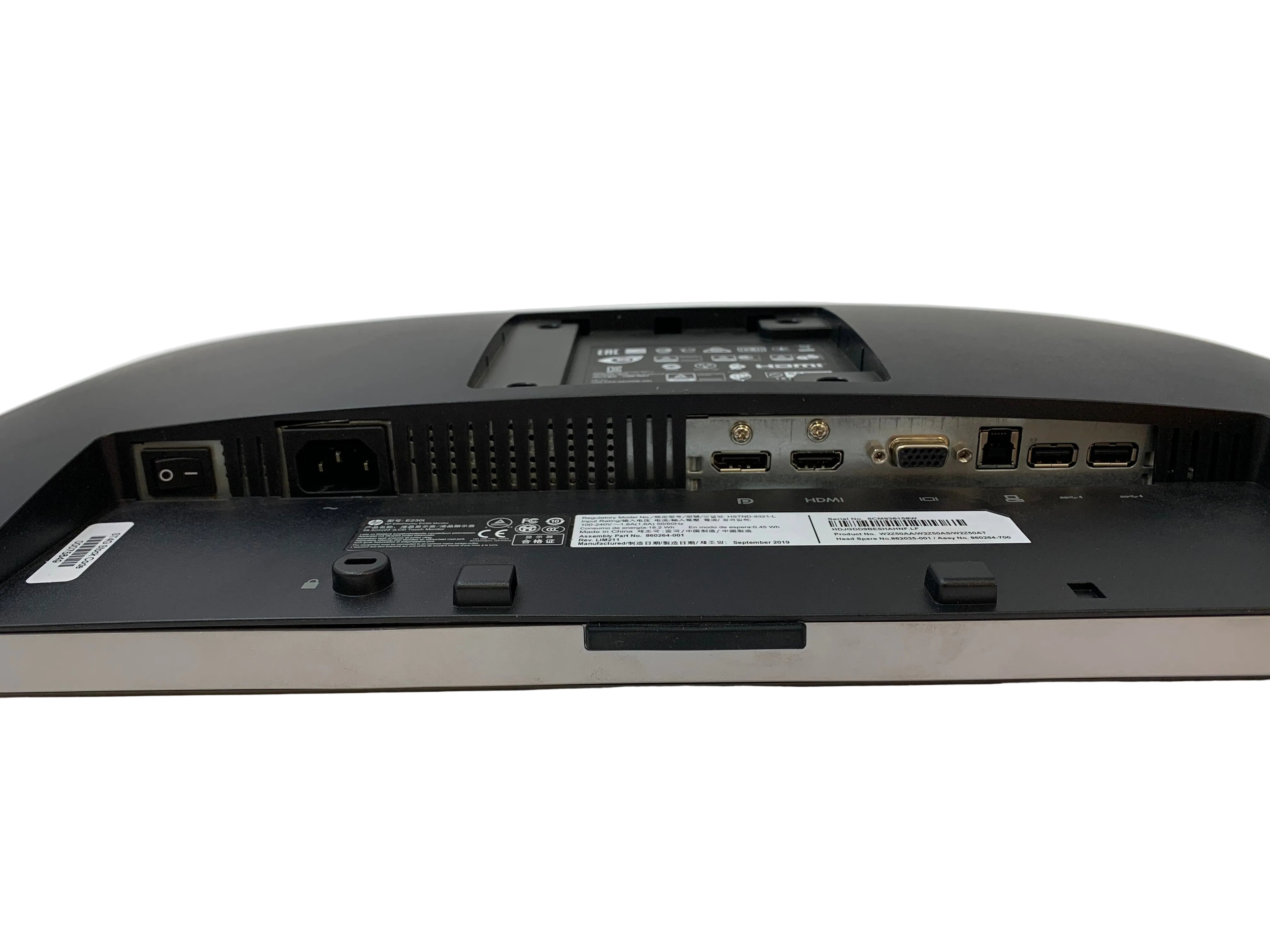 HP EliteDisplay E230t | 23" FHD (1920 x 1080) Touchscreen 1080p IPS Monitor 60Hz