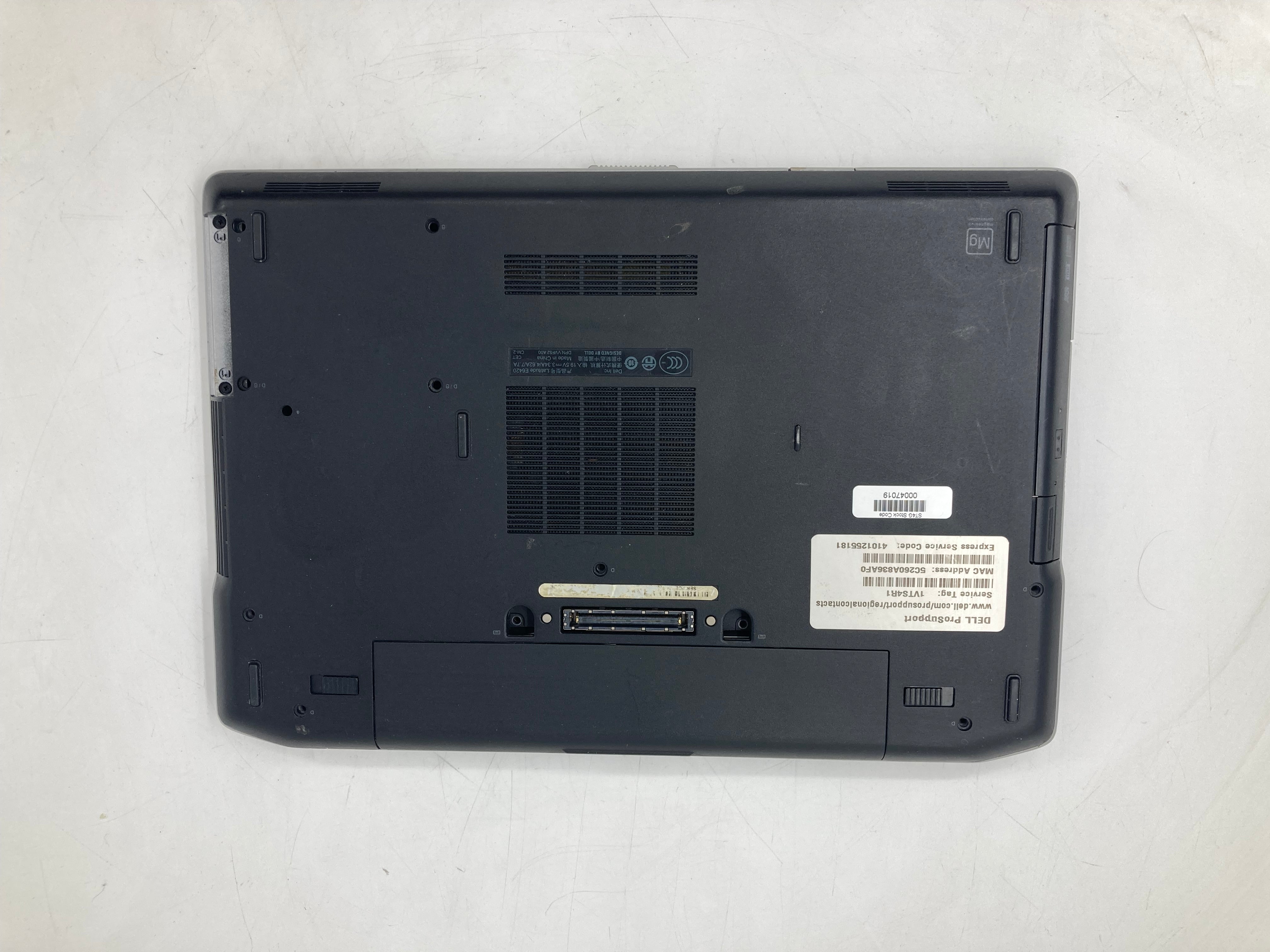 Dell Laptop Latitude E6420 14" Screen i5 2nd Gen 2GB Ram No Storage No OS