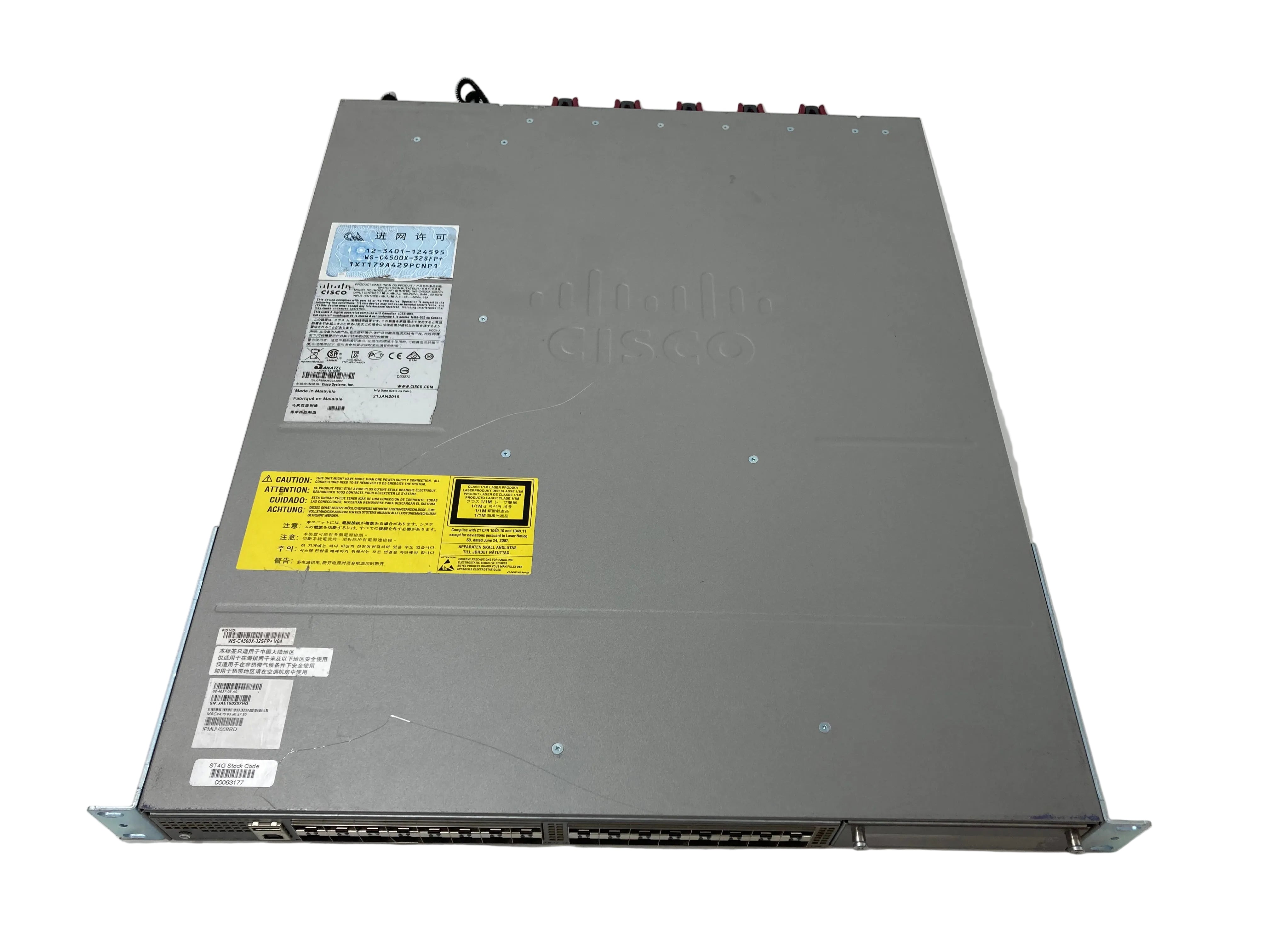 Cisco WS-C4500X-32SFP Ethernet Aggregation Switch – 32 x 10 Gigabit