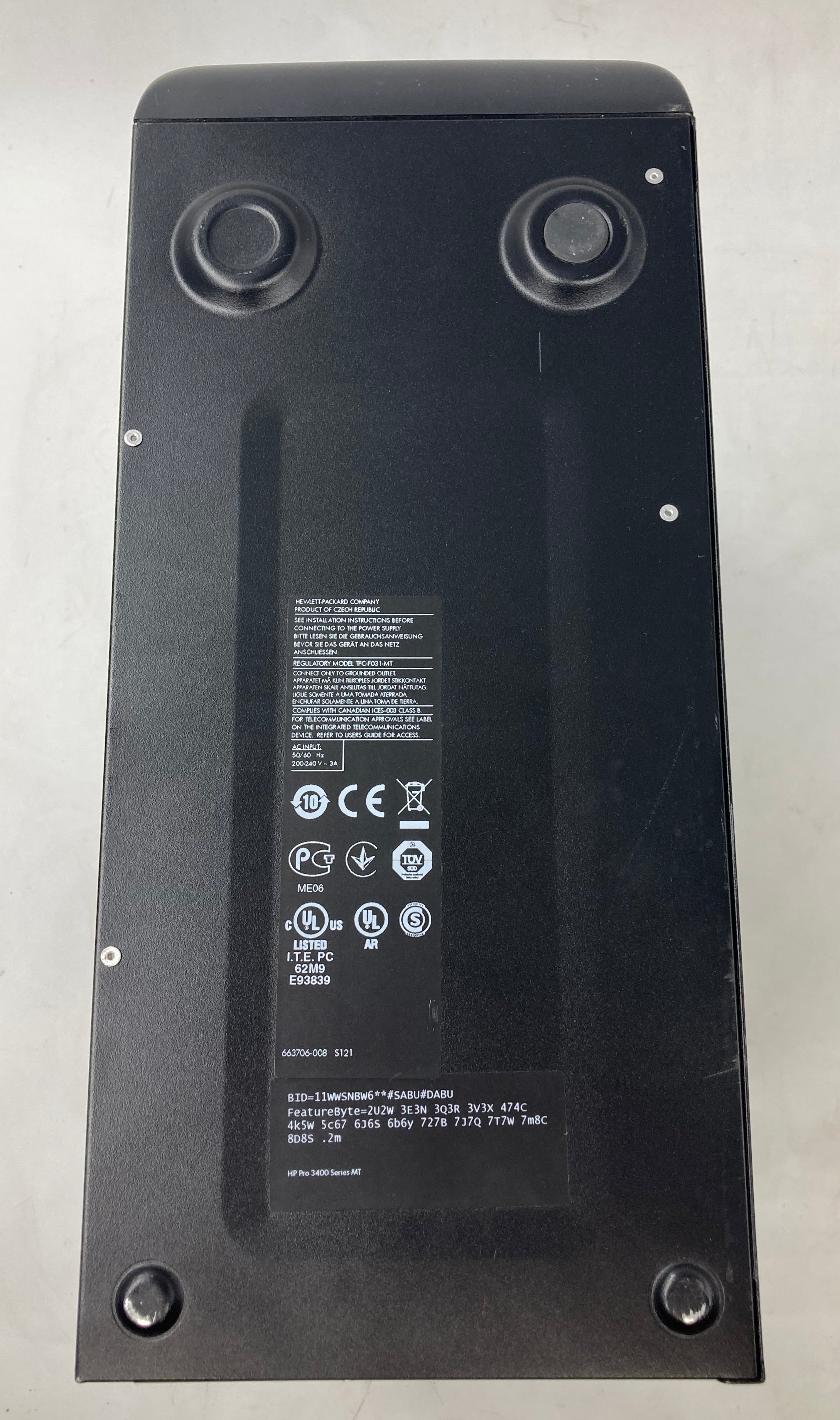 HP Desktop Pro 3400 i5 2nd Gen 4GB RAM No HDD No OS