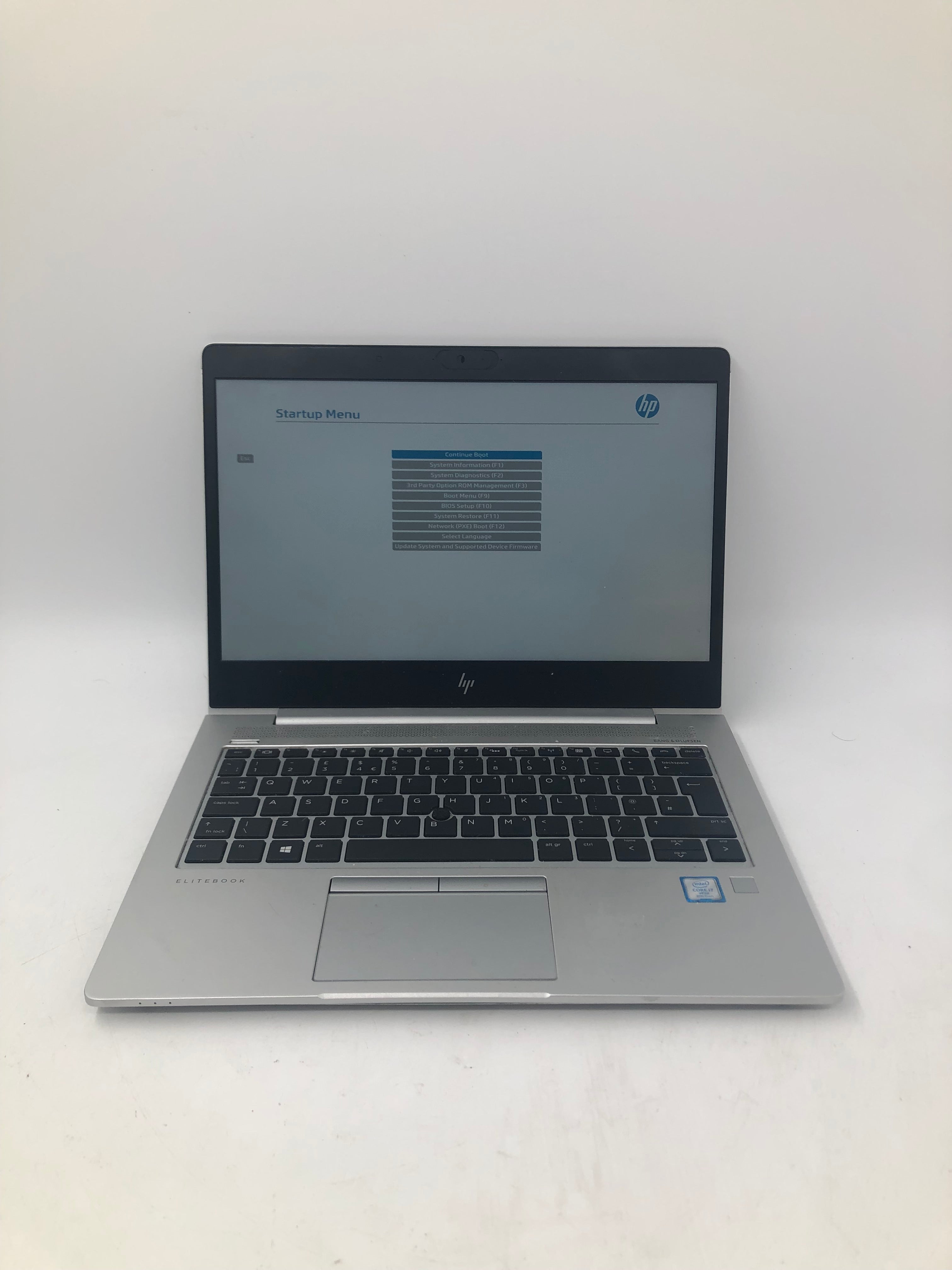 HP ELITEBOOK 830 G5 13"Screen i7 8th Gen 16GB RAM No SSD NO OS -BIOS Locked-