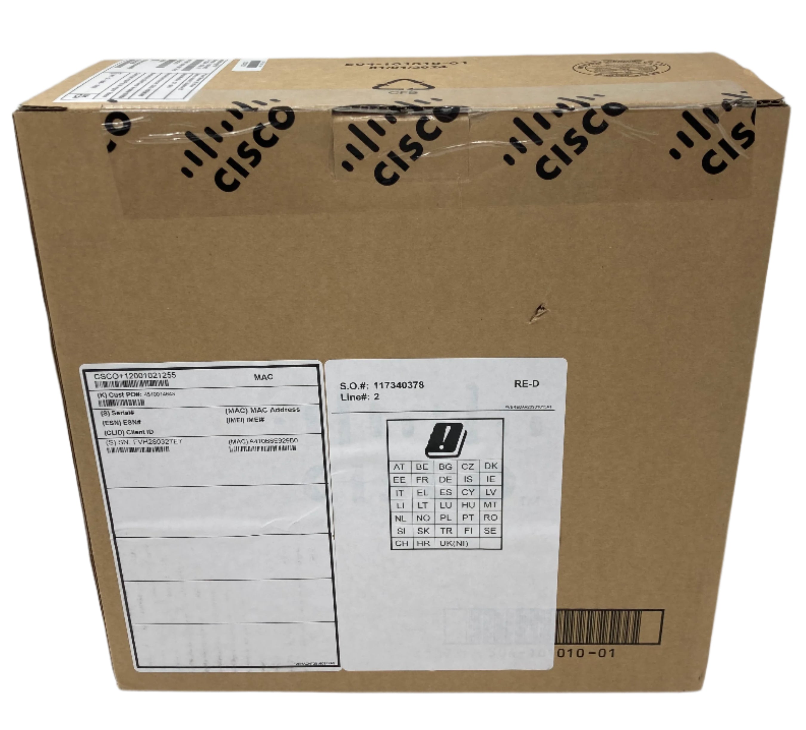 New Unopened Cisco IP VoIP Desk Phone CP-8845-K9